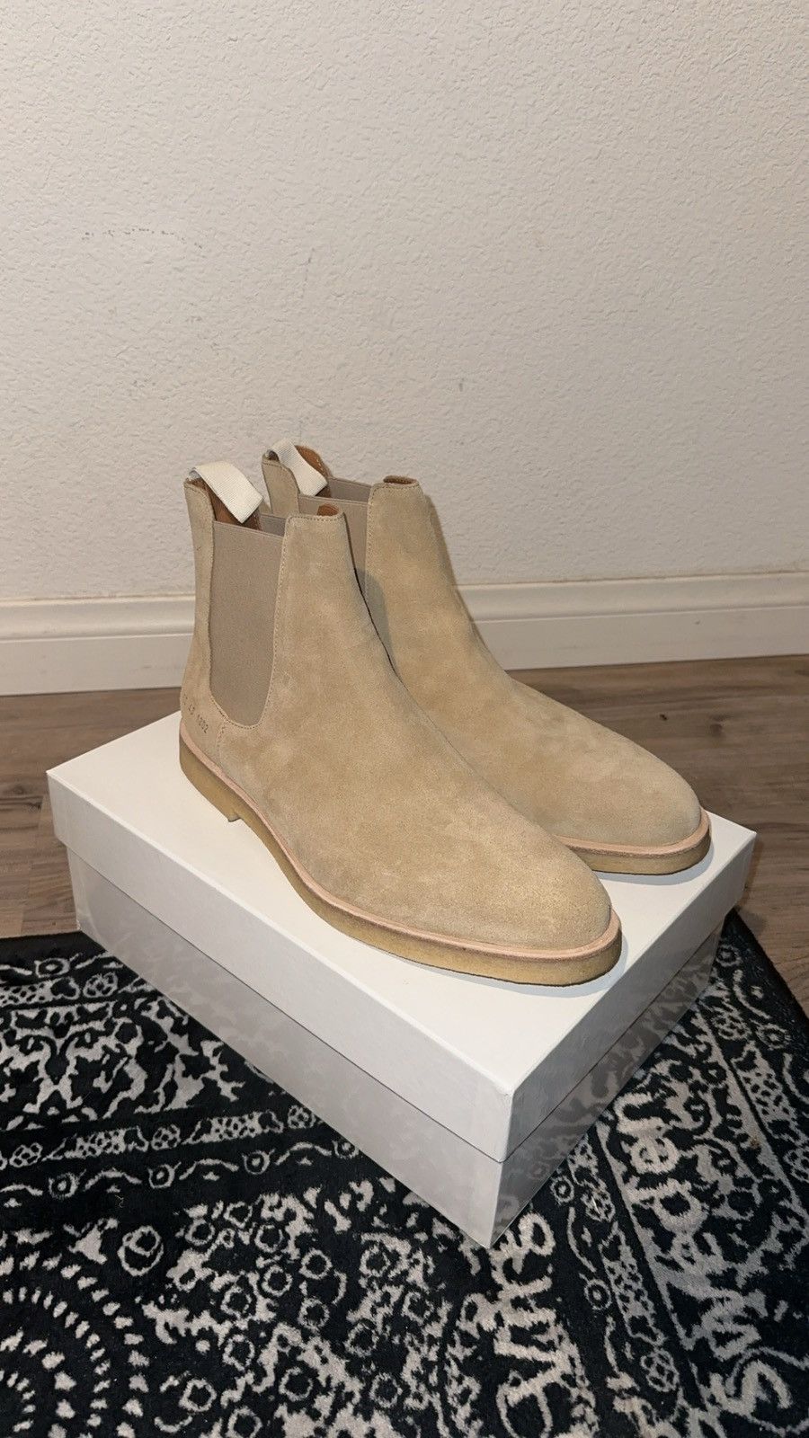 image of Common Projects Chelsea Boot in Tan Suede, Men's (Size 10)