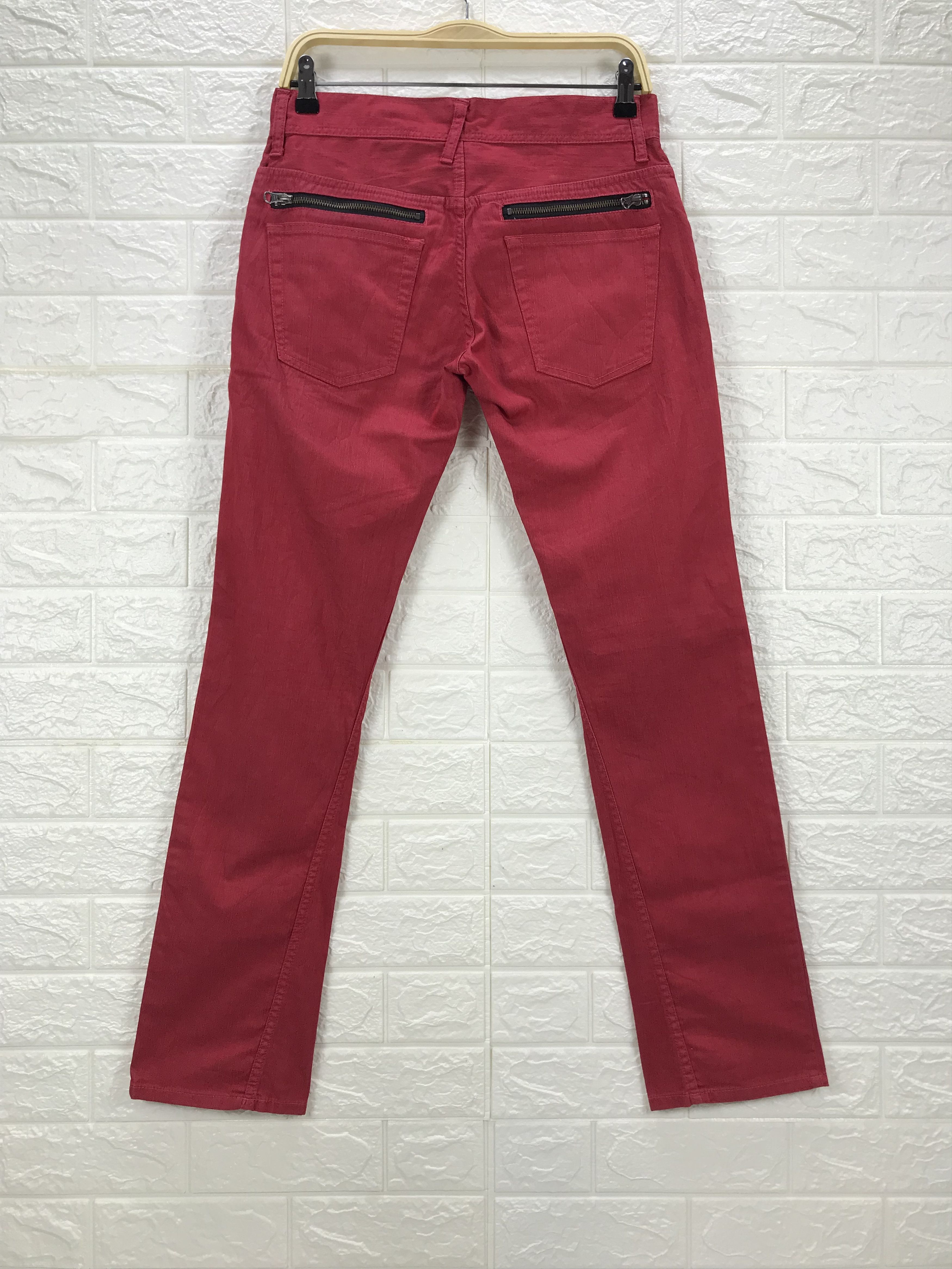 PPFM Vinateg PPFM Punk Red Pants Size US 30 / EU 46 - 5 Thumbnail