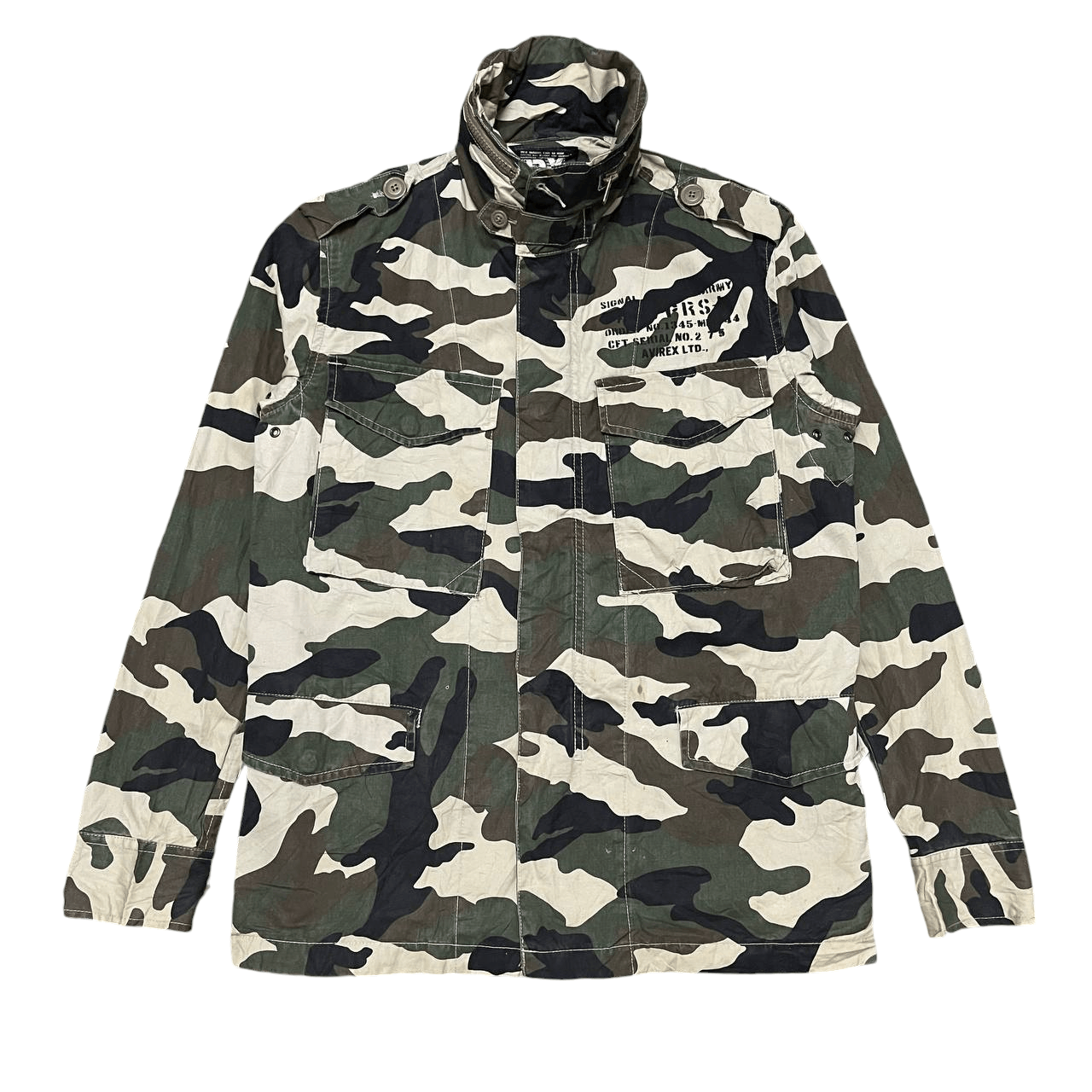 Avirex Vintage Avirex Camouflage Jacket Military Size US M / EU 48-50 / 2 - 1 Thumbnail