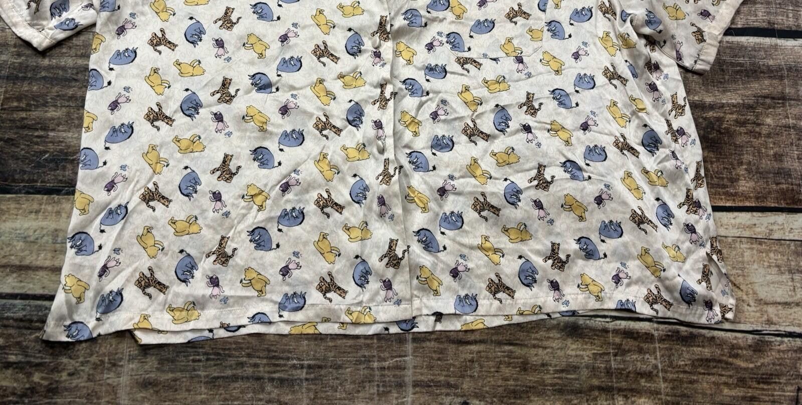 Other Y2K Walt Disney World Top Womens XL Silk Tigger Eeyore Pooh Size XL / US 12-14 / IT 48-50 - 5 Thumbnail