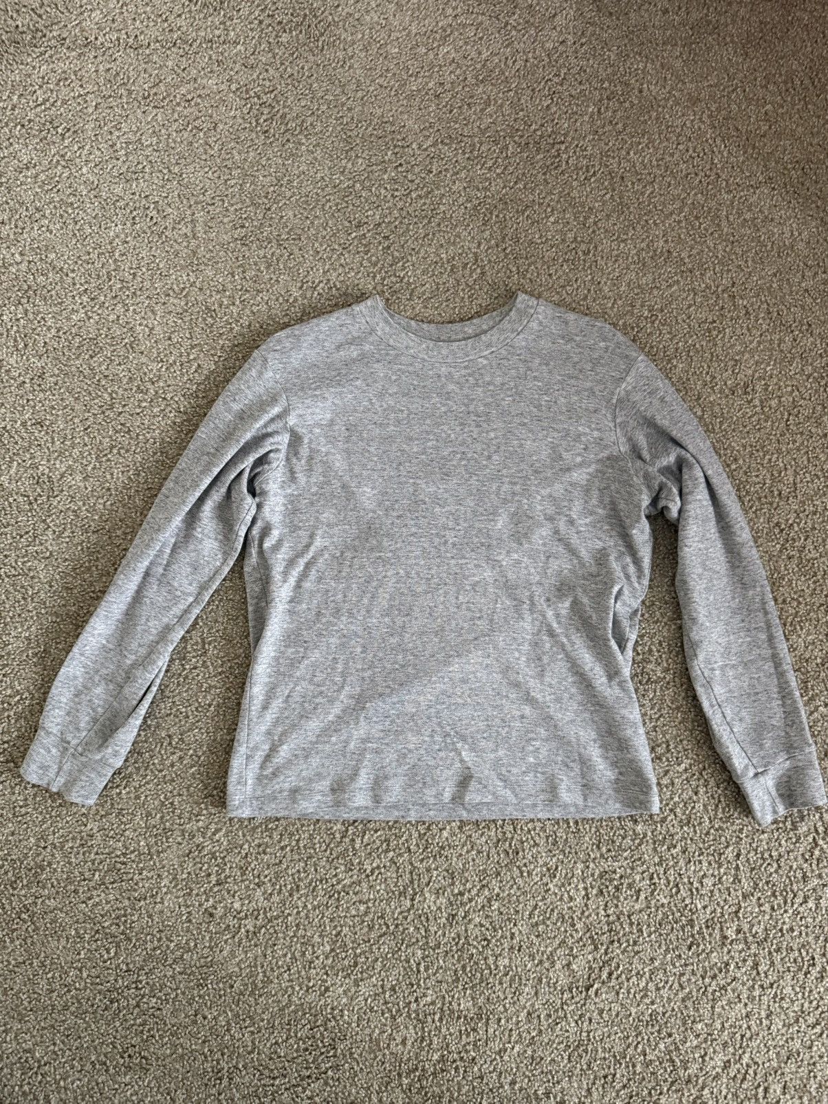 Uniqlo Soft Brushed Long Sleeve T-Shirt Size US XS / EU 42 / 0 - 1 Thumbnail