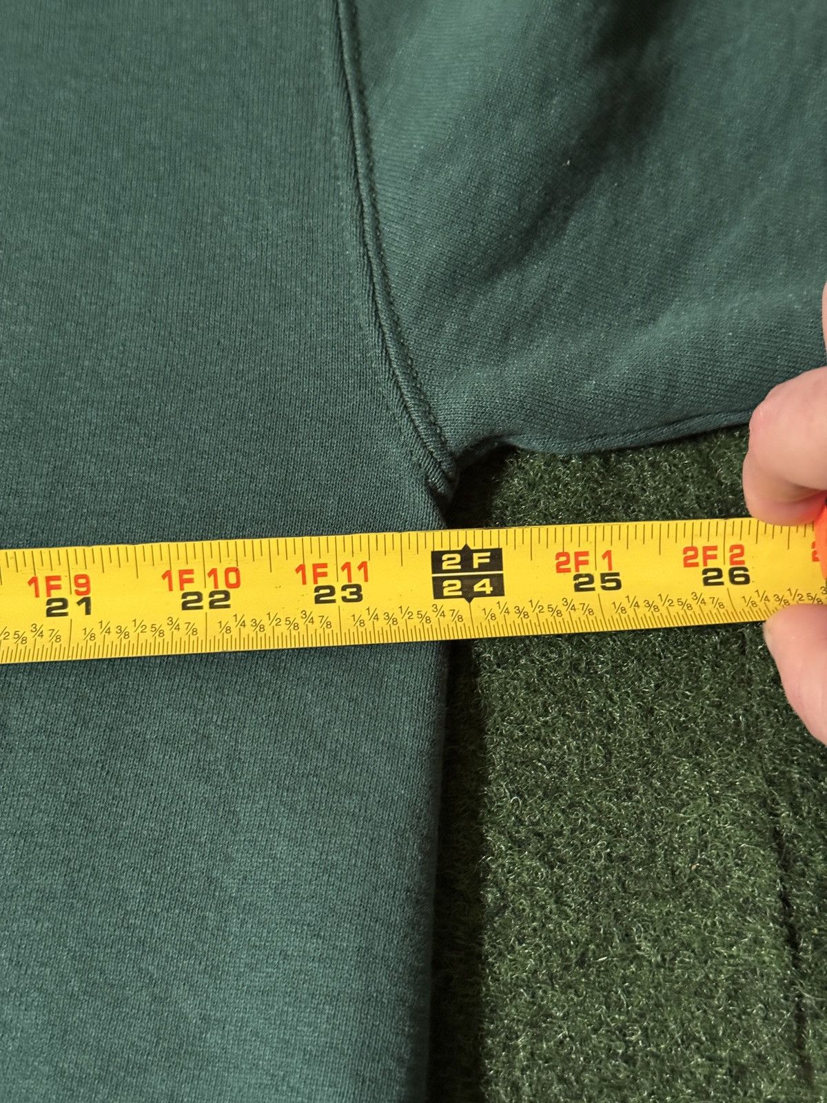 Russell Athletic × Vintage Vintage 90s Russell Athletic Blank Minimalist Sweatshirt Size US XL / EU 56 / 4 - 4 Thumbnail