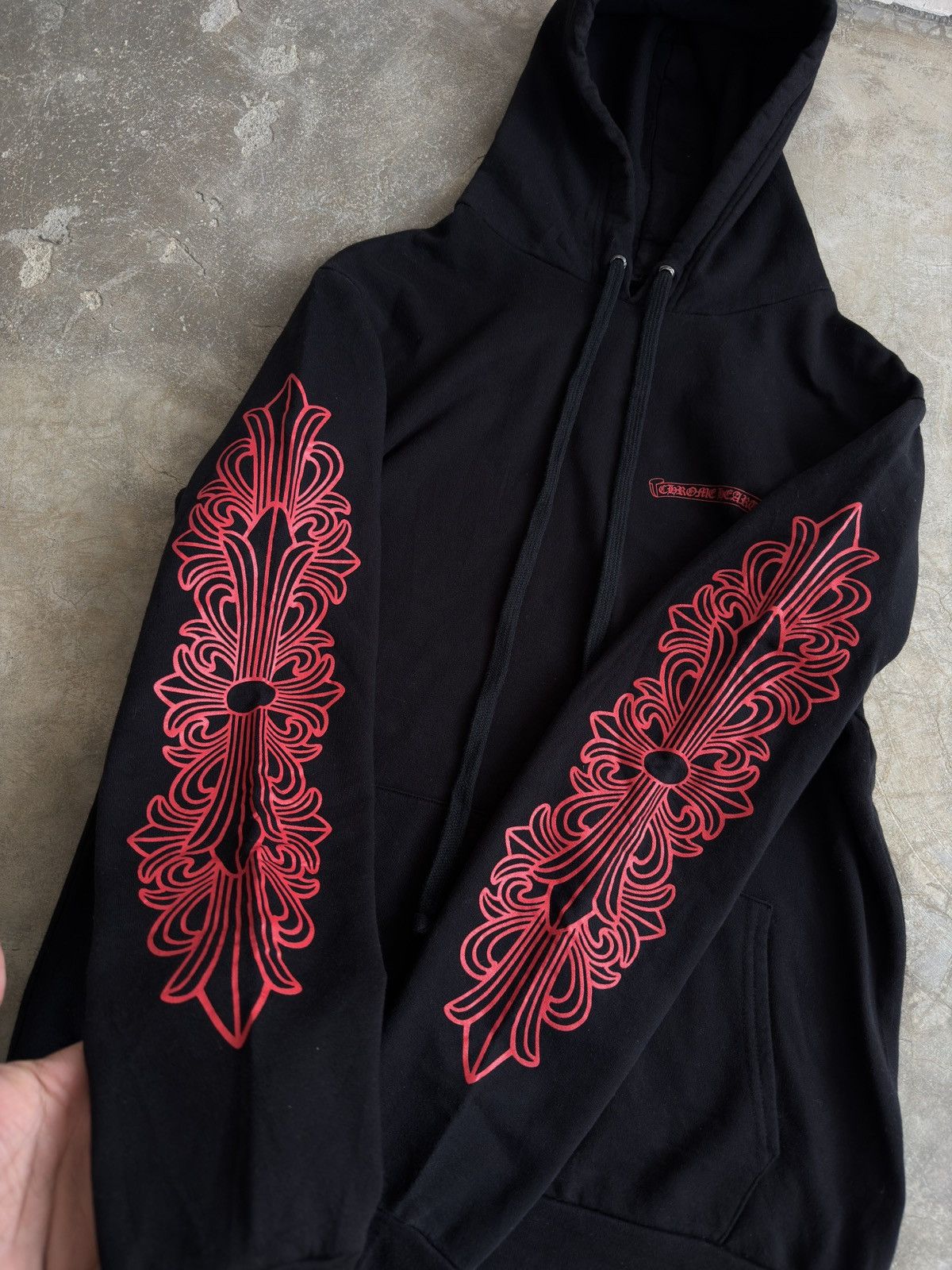 Chrome Hearts Chrome Hearts Floral Horse Shoe hoodie Size US L / EU 52-54 / 3 - 3 Thumbnail