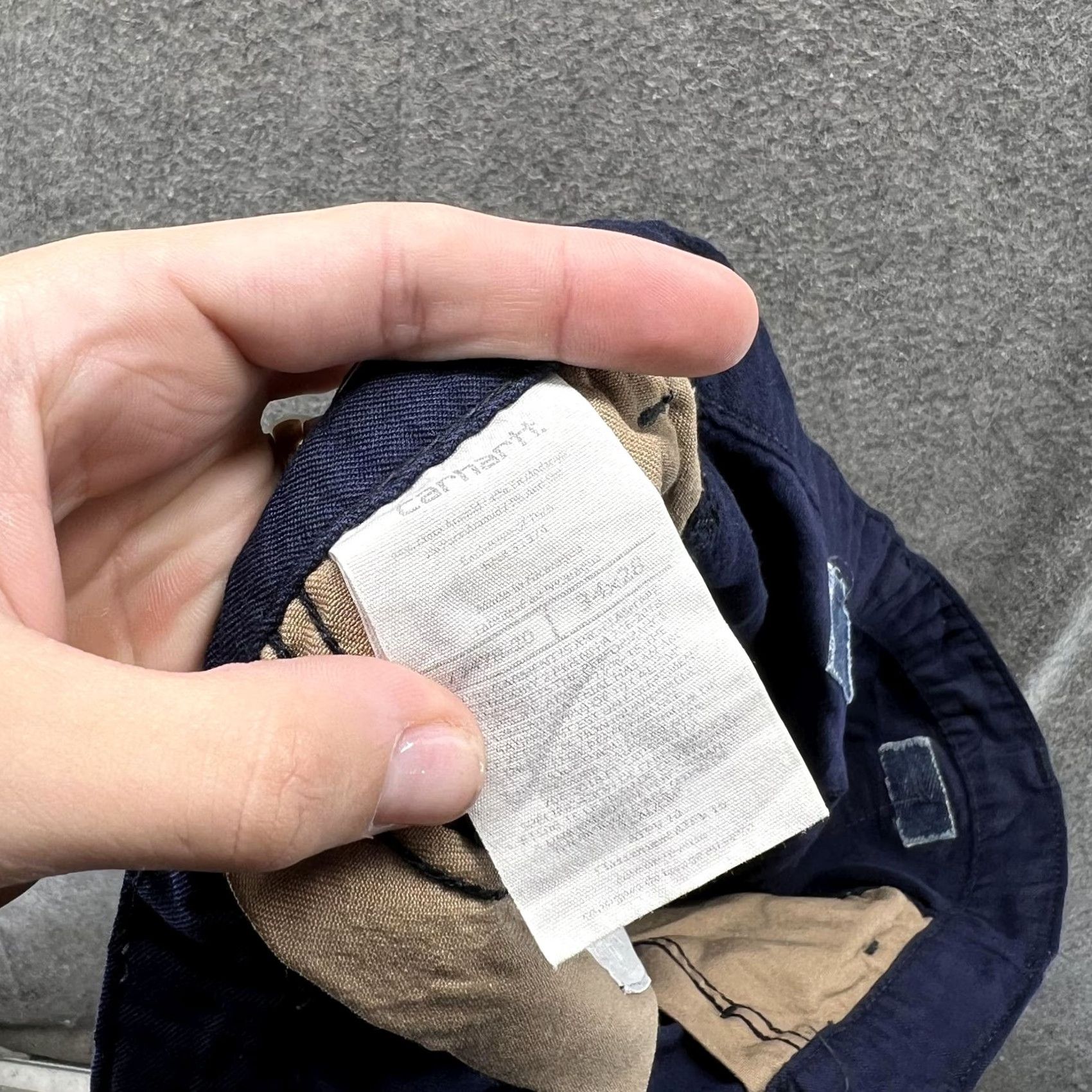 Carhartt Carhartt Pants Mens 34x28 Blue FR Carpenter Workwear Flame-Resistant Canvas Pants Size US 34 / EU 50 - 5 Thumbnail