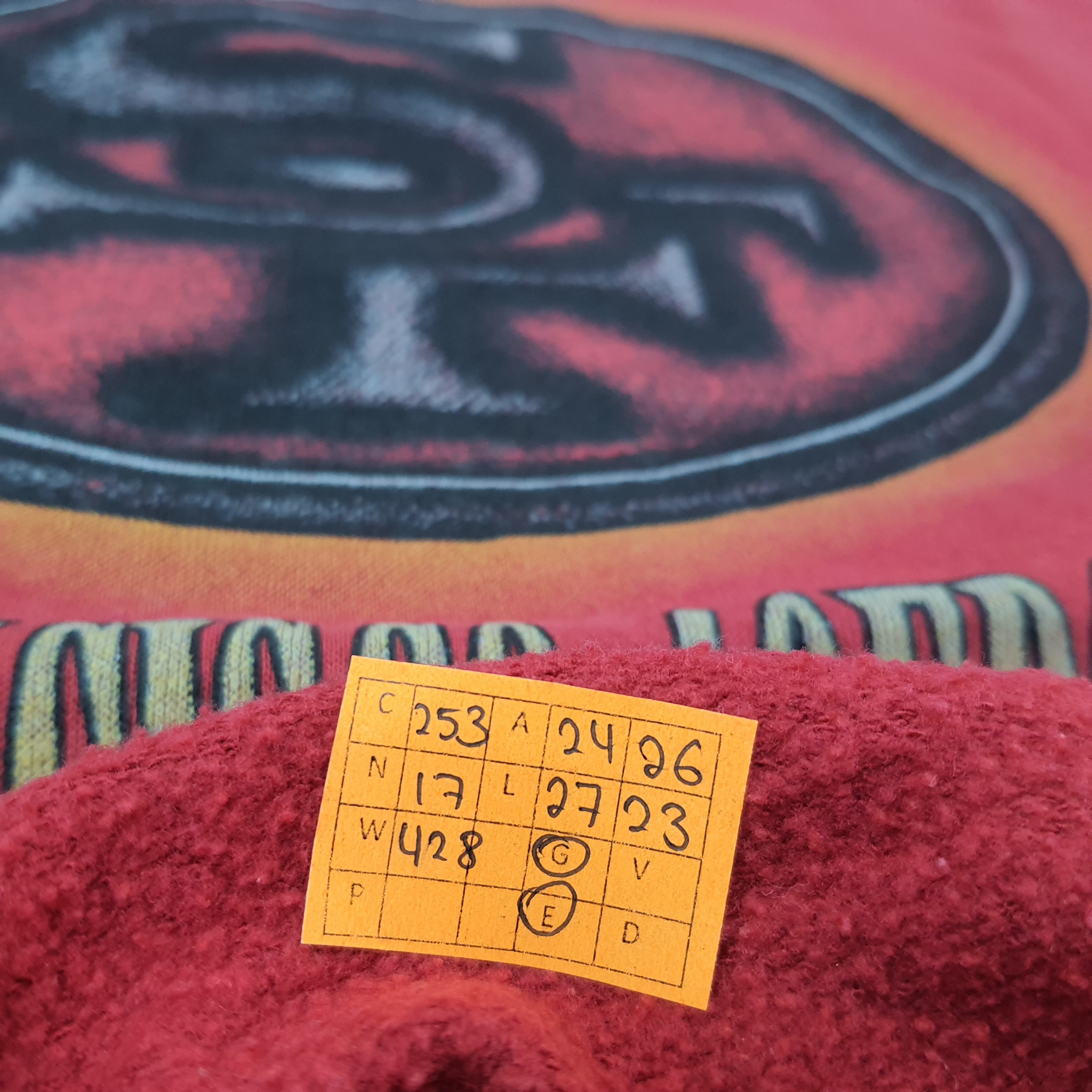 NFL Vintage SF San Francisco 49ers Sweatshirt C253N17 Size US L / EU 52-54 / 3 - 7 Thumbnail