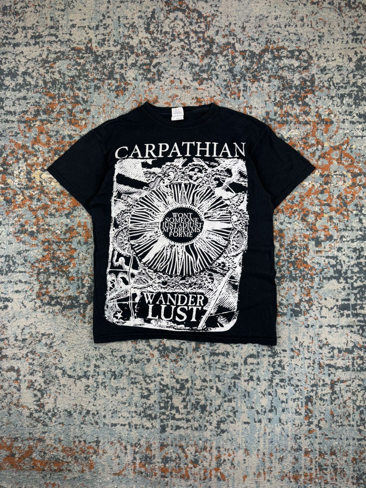 Band Tees × Vintage Rare Vintage 00s Carpathian wanderlust hardcore band tee Size US M / EU 48-50 / 2 - 1 Thumbnail