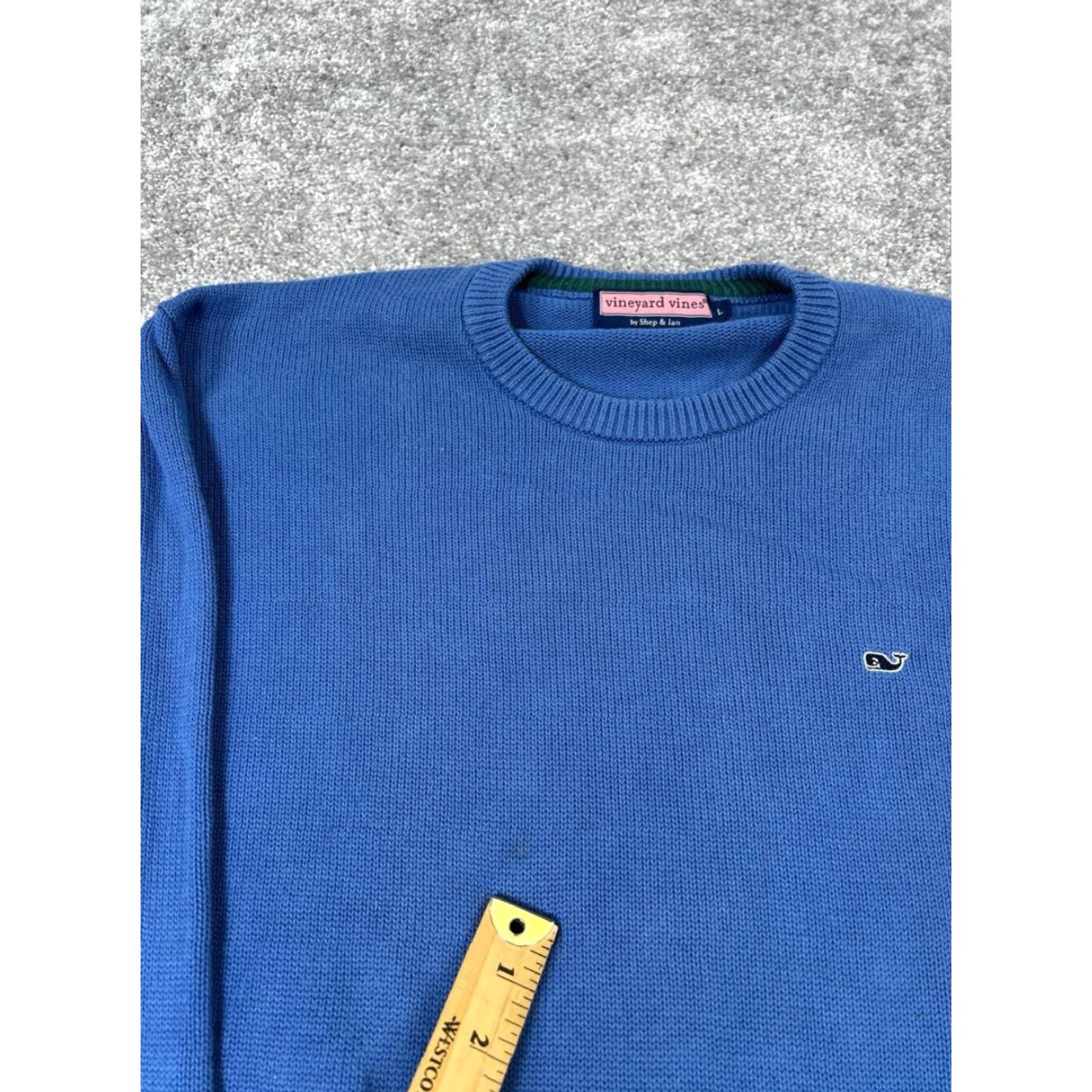 Vineyard Vines Vineyard Vines Sweater Mens Large Blue Cotton Knit Pullover Size US L / EU 52-54 / 3 - 4 Thumbnail