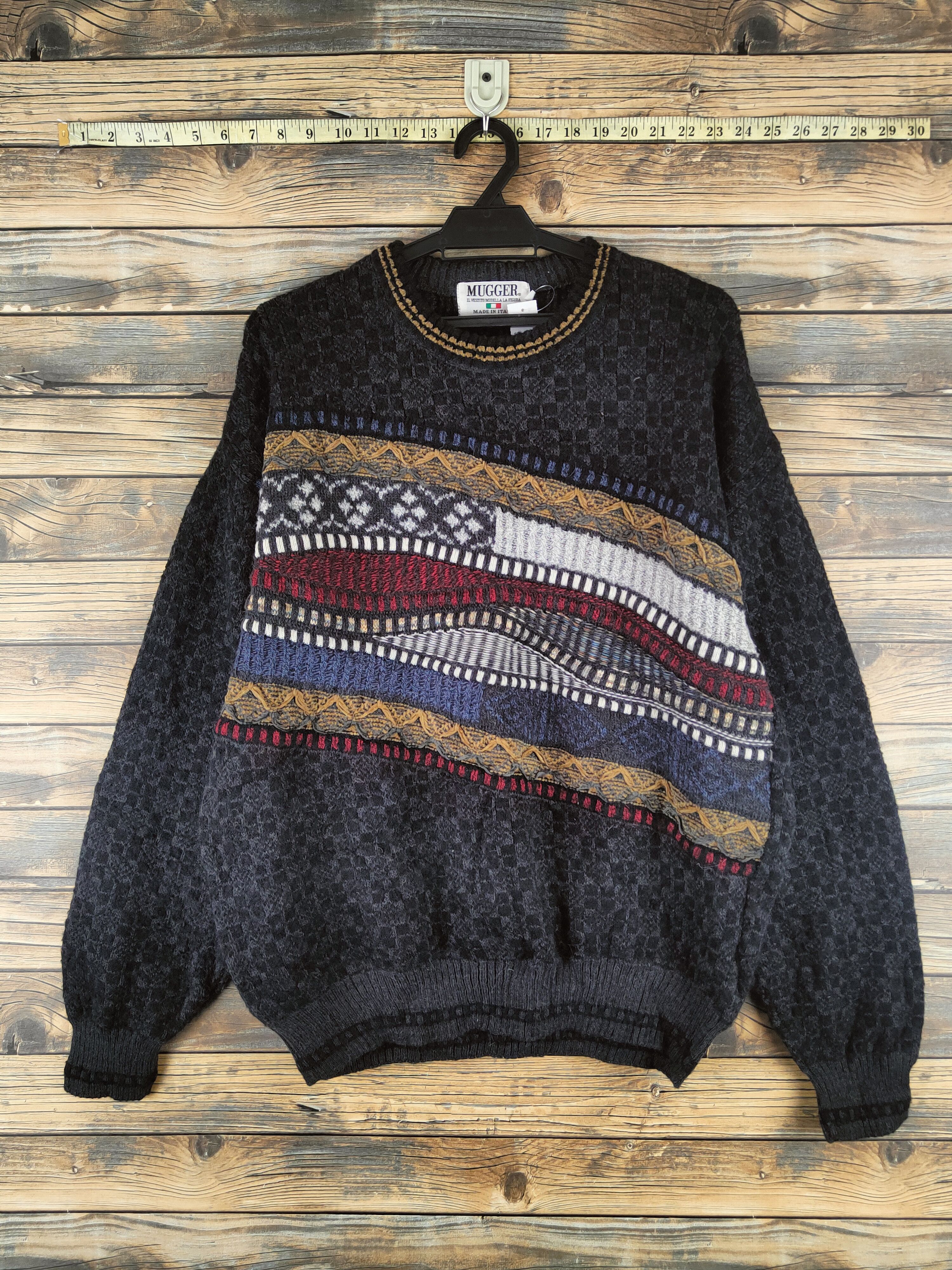 Italia Independent DL Mugger italy Black Knitwear Sweatshirts #46-387 Size US L / EU 52-54 / 3 - 1 Thumbnail