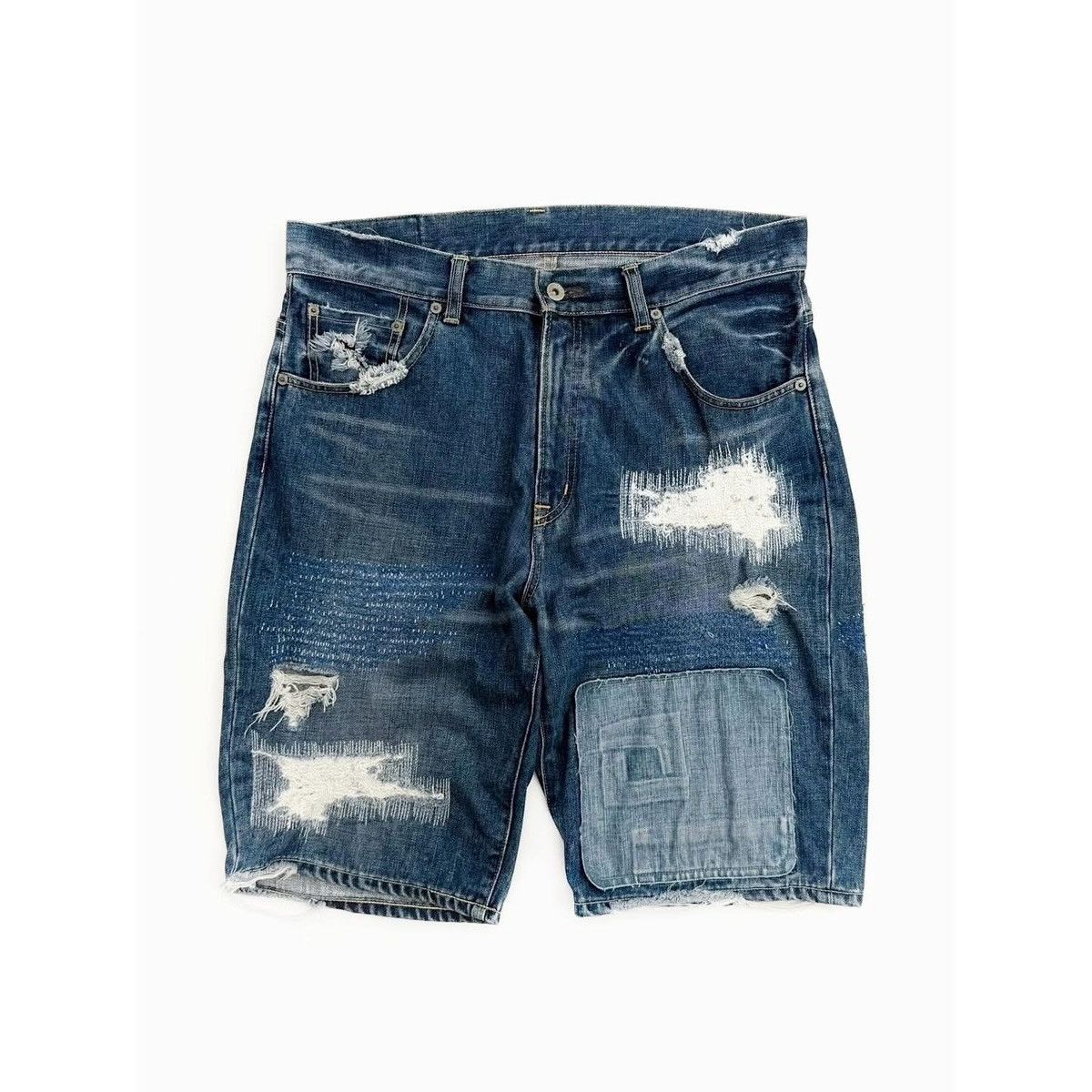 Designer × Japanese Brand × WHIZ LIMITED Whiz Limited Denim Shorts Size US 35 - 1 Thumbnail