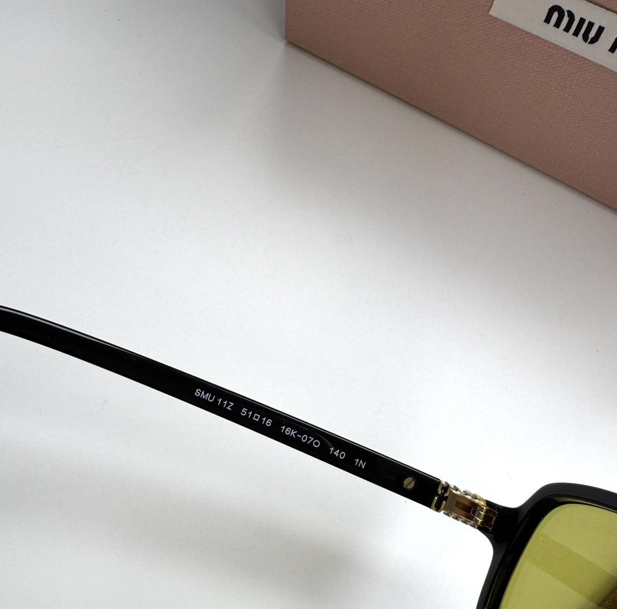 Miu Miu NEW Miu Miu sunglasses SMU 11ZS 16K-07O Size ONE SIZE - 7 Thumbnail