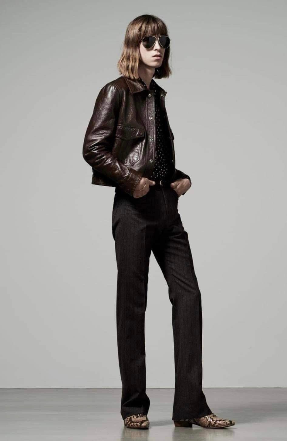 Celine Celine SS20 trucker jacket in lambskin Size US M / EU 48-50 / 2 - 8 Thumbnail