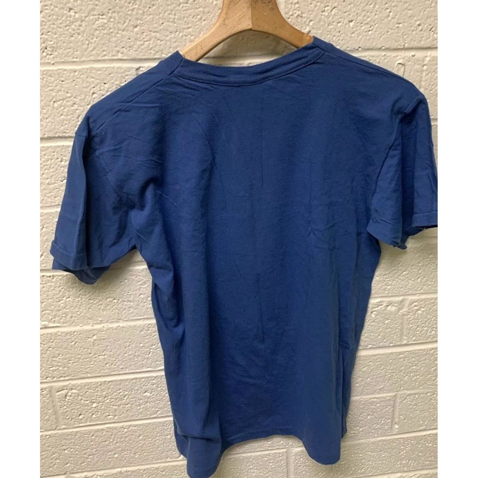 Vintage VINTAGE Operation Deny Flight F-15E 492d Fighter Squadron T Shirt Blue S/M Mens Size US S / EU 44-46 / 1 - 3 Thumbnail