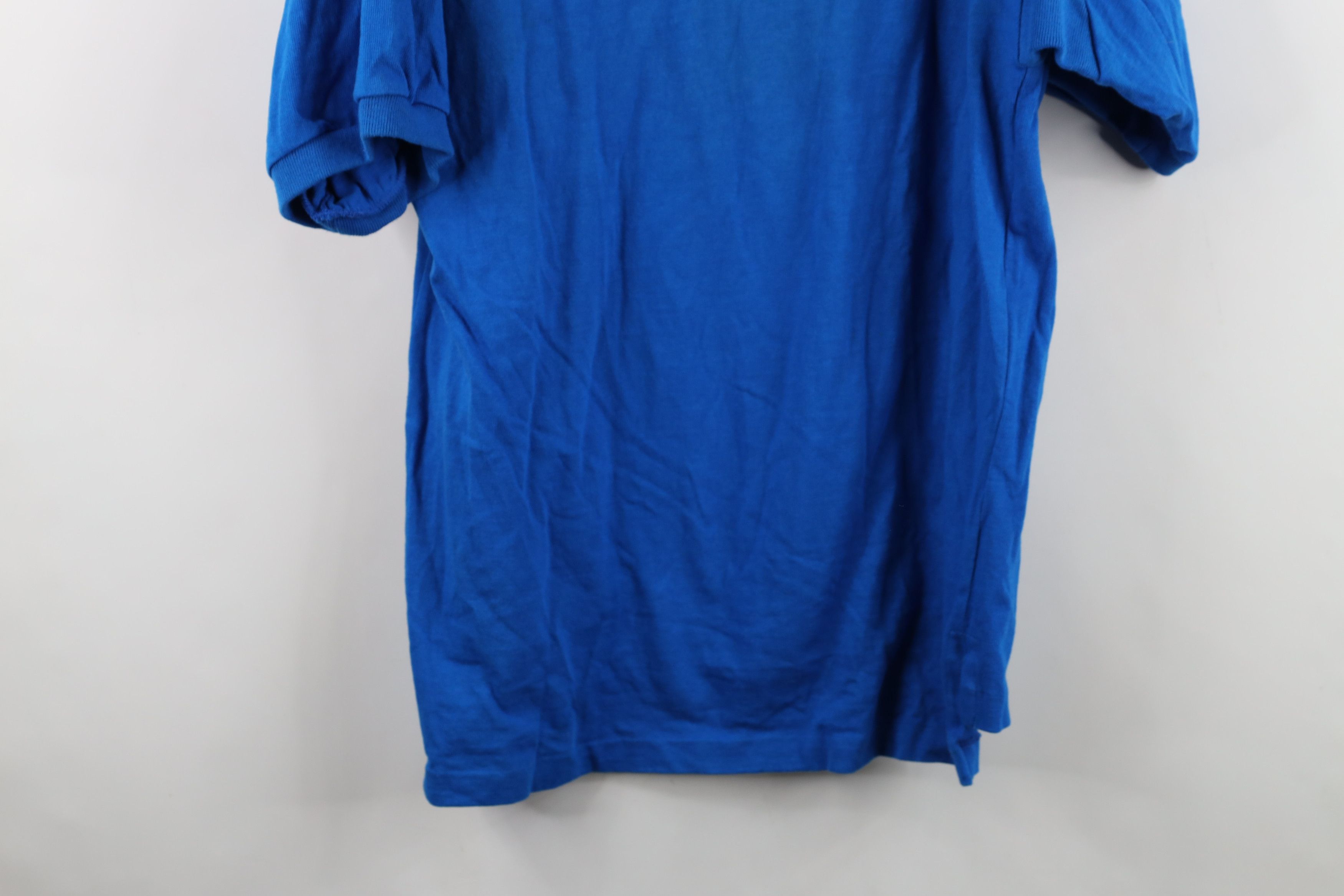 Nike Vintage 80s 90s Nike Sailing Rugby Polo Shirt Blue Cotton Size US M / EU 48-50 / 2 - 14 Thumbnail