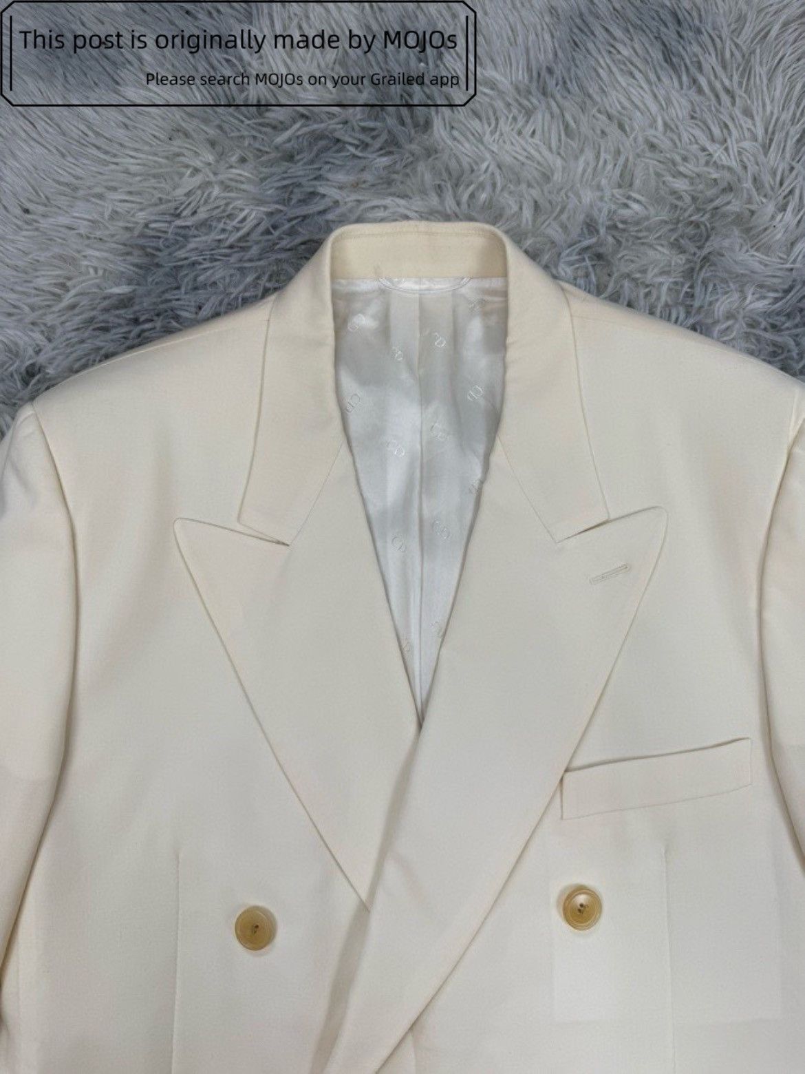 Dior Sz 46 Dior 19AW Runway Golden Button Jacket Size US S / EU 44-46 / 1 - 4 Thumbnail