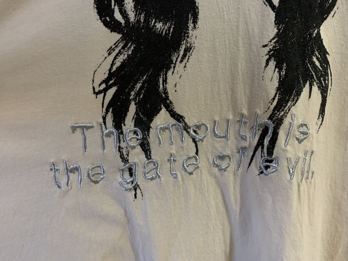 Designer WORLD WIDE LOVE JAPAN BRAND "The Mouth Is The Gate Of Evil" Size US S / EU 44-46 / 1 - 4 Thumbnail