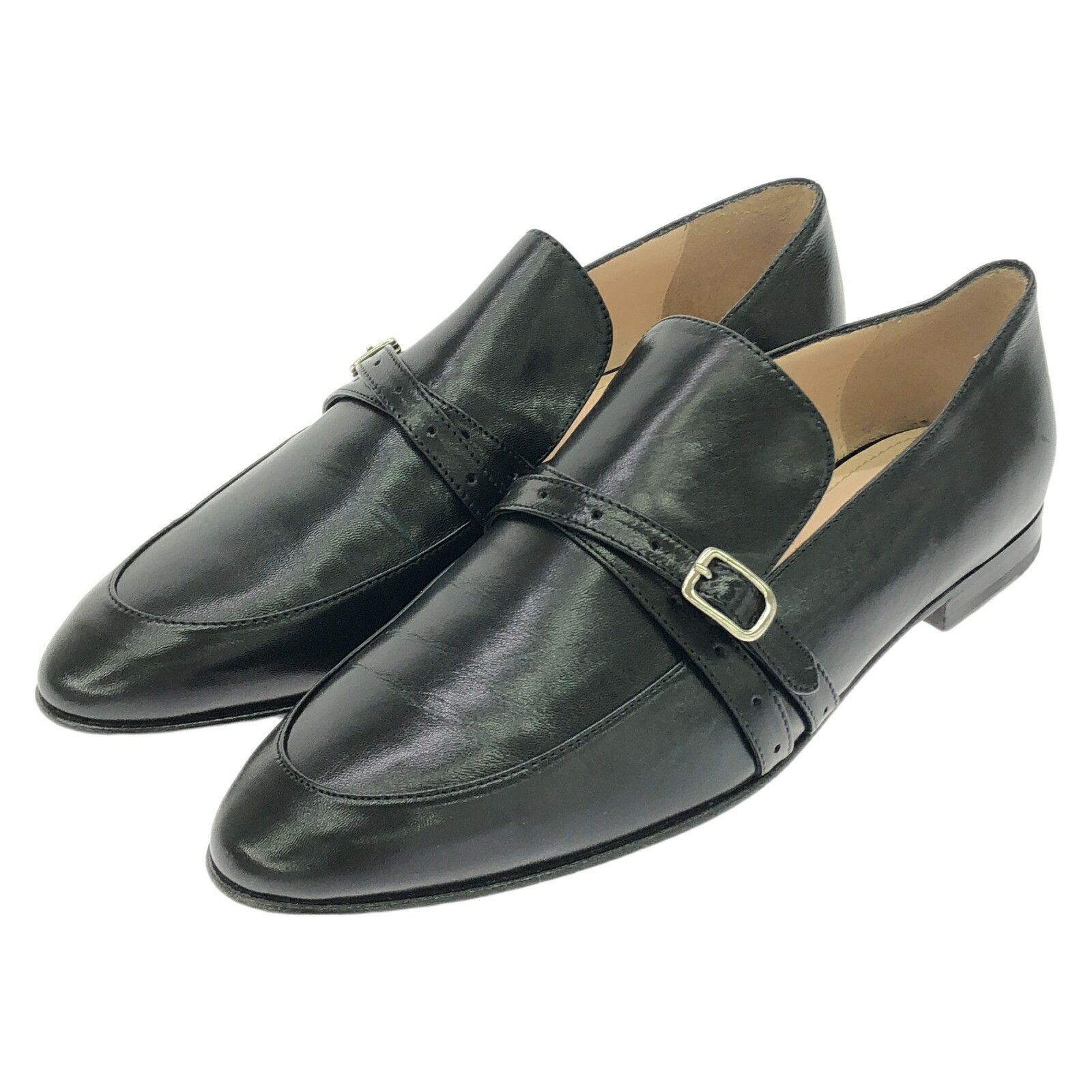 Other J&m Davidson Loafer Leather Loafer Leather Shoes in Black, Women's