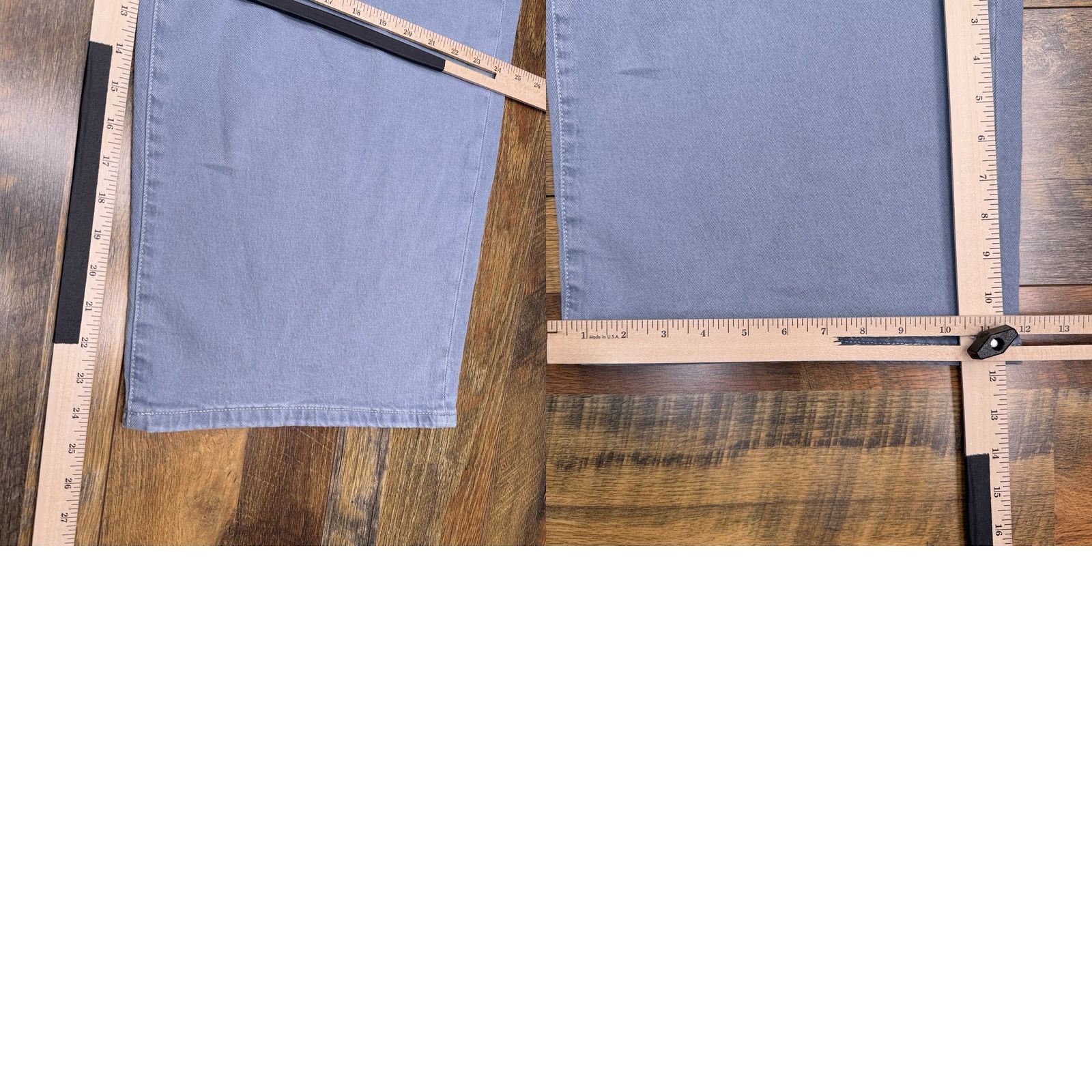 Banana Republic Banana Republic Jeans Wide-Leg Denim 34 High Rise Stretch 5-Pocket Logo Blue Women Size 24" / US 00 / IT 34 - 9 Thumbnail