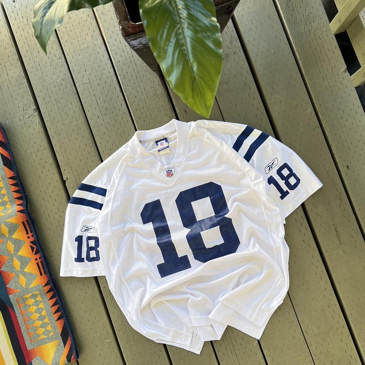 NFL × Reebok × Vintage INDIANAPOLIS COLTS PEYTON MANNING Jersey Size US XL / EU 56 / 4 - 5 Thumbnail