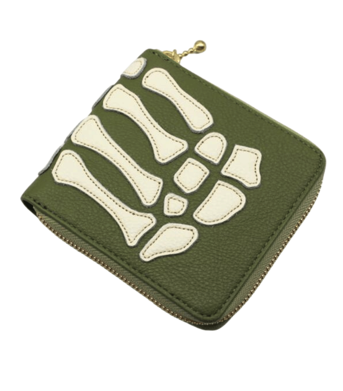 THUMBS UP BONE HAND ZIP ミニウォレット KAPITAL キャピタル THUMBS UP BONE HAND ZIP ミニウォレット