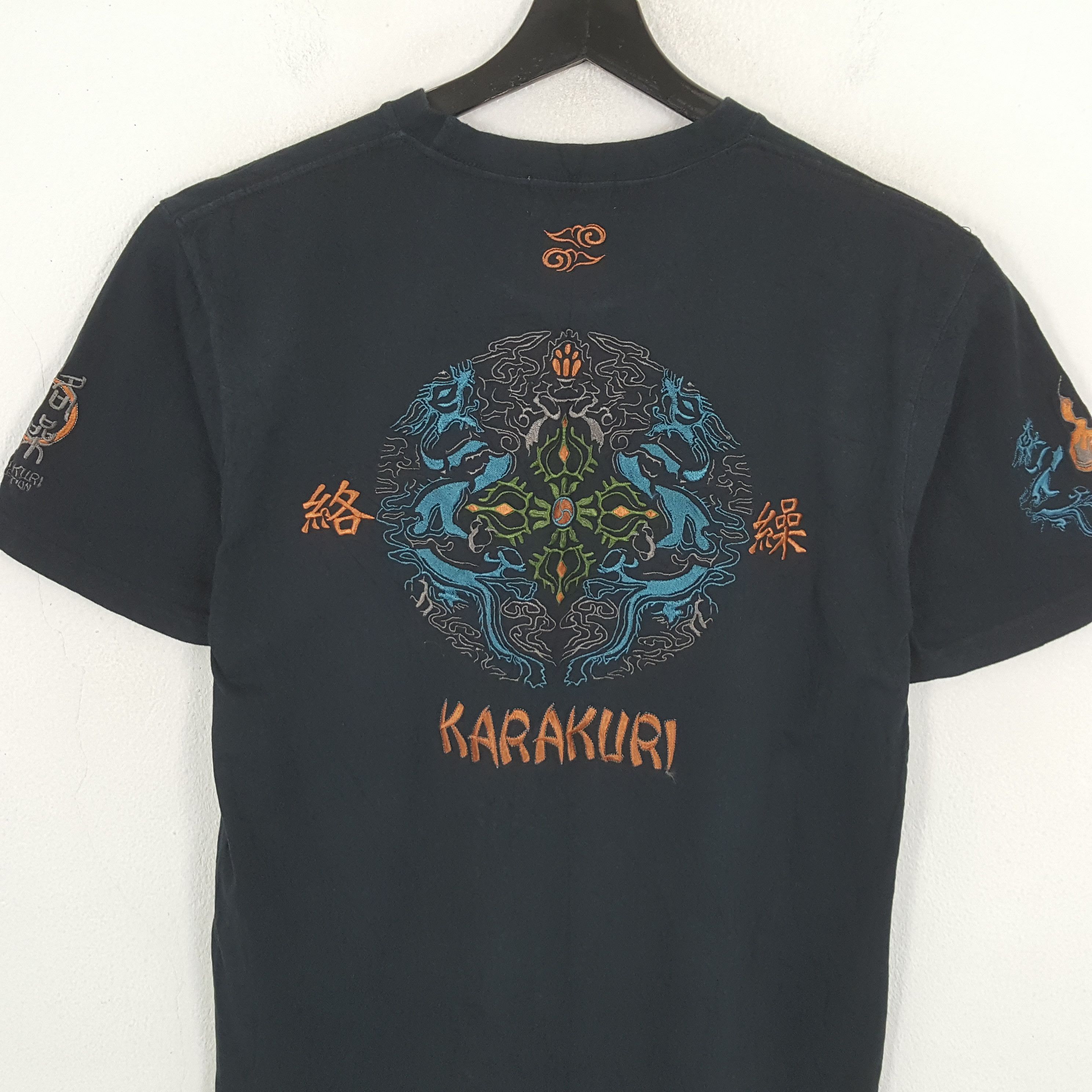 Japanese Brand KARAKURI Japanese Brand Style Tshirt Size US L / EU 52-54 / 3 - 2 Thumbnail
