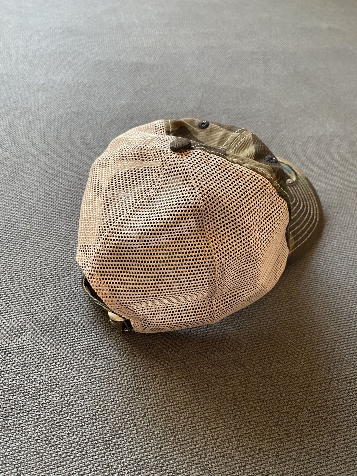 New Era × Stussy Stussy New Era 9Twenty Trucker Mesh Cap Woodland Camo Size ONE SIZE - 3 Thumbnail