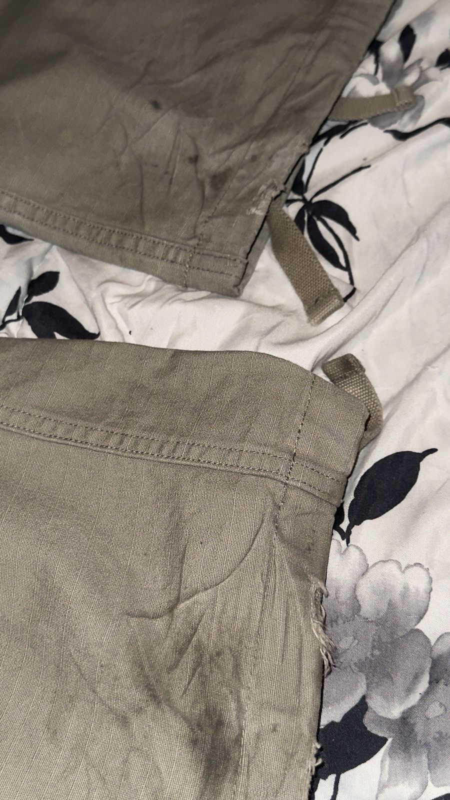 Stussy Stüssy MILITARY RIPSTOP COTTON CARGO PANTS Size US 28 / EU 44 - 10 Thumbnail