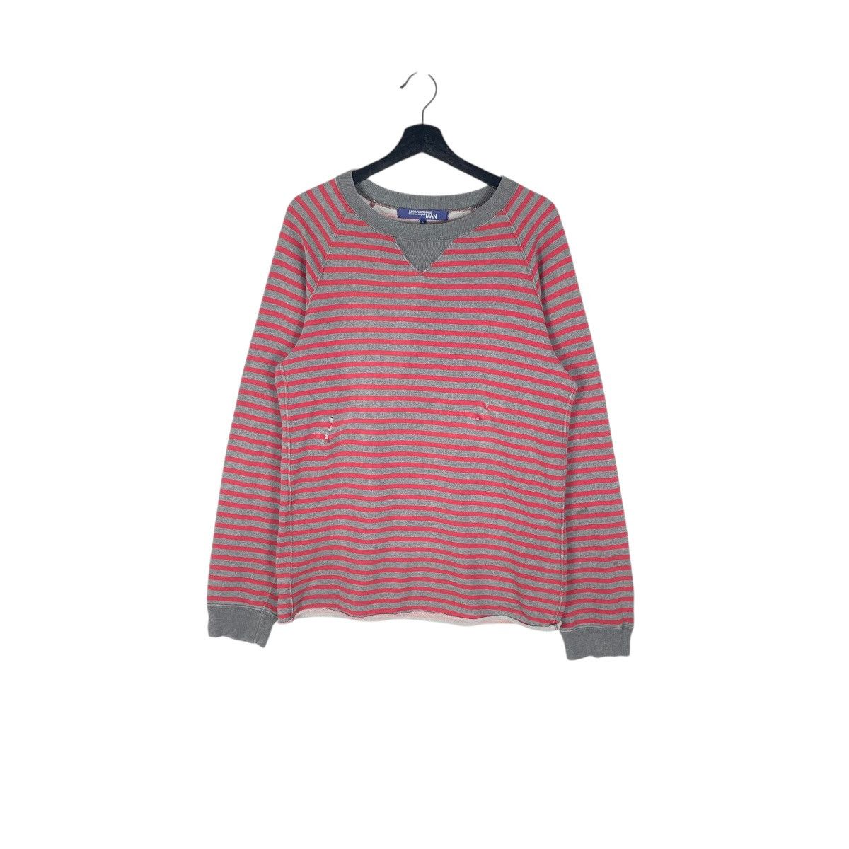 Comme des Garcons Junya Watanabe Man Comme Des Garcons Distressed Sweatshirt Size US M / EU 48-50 / 2 - 2 Thumbnail