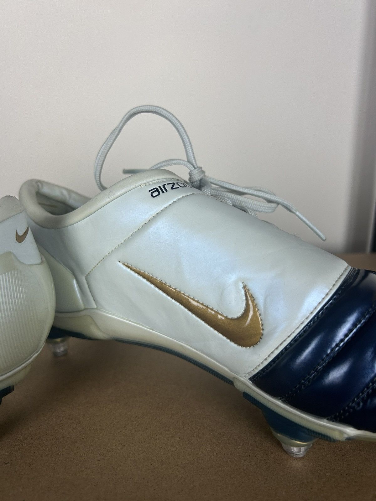 Nike × Vintage Vintage Nike Total 90 III Football Soccer Cleats Size US 10.5 / EU 43-44 - 6 Thumbnail