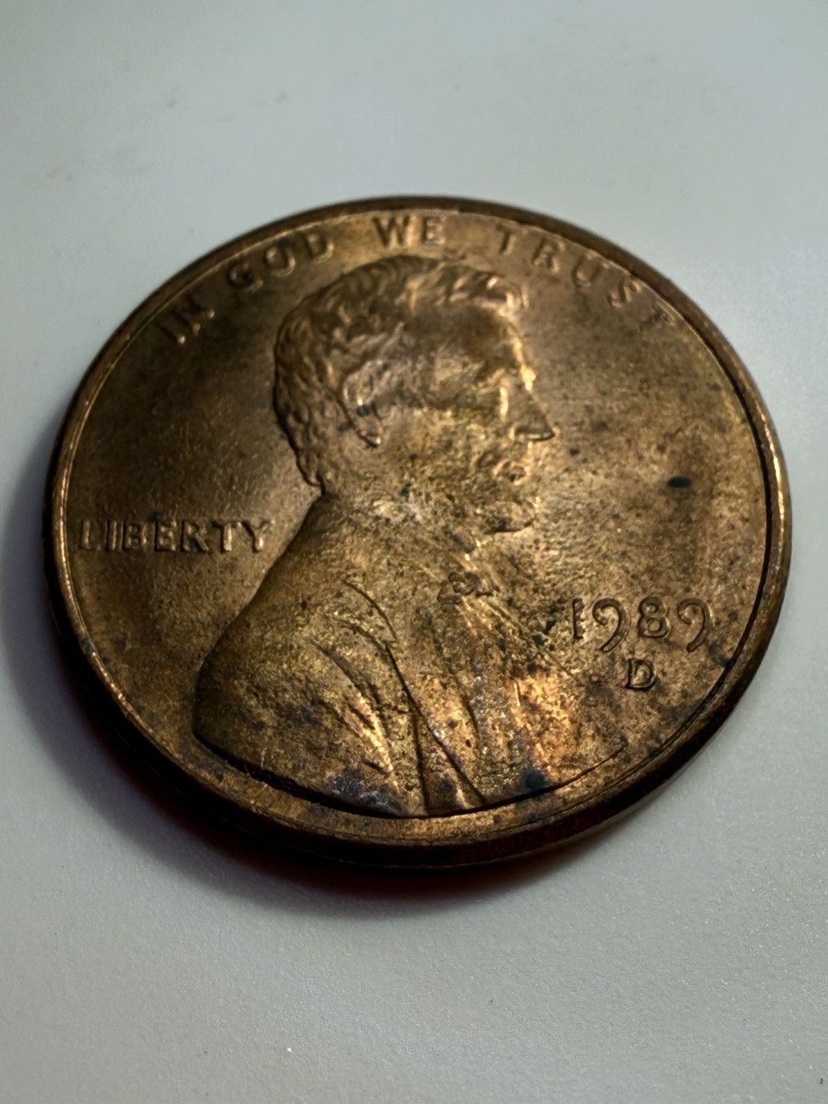 Other 1989 D Lincoln Penny - Double Die Size ONE SIZE - 1 Thumbnail