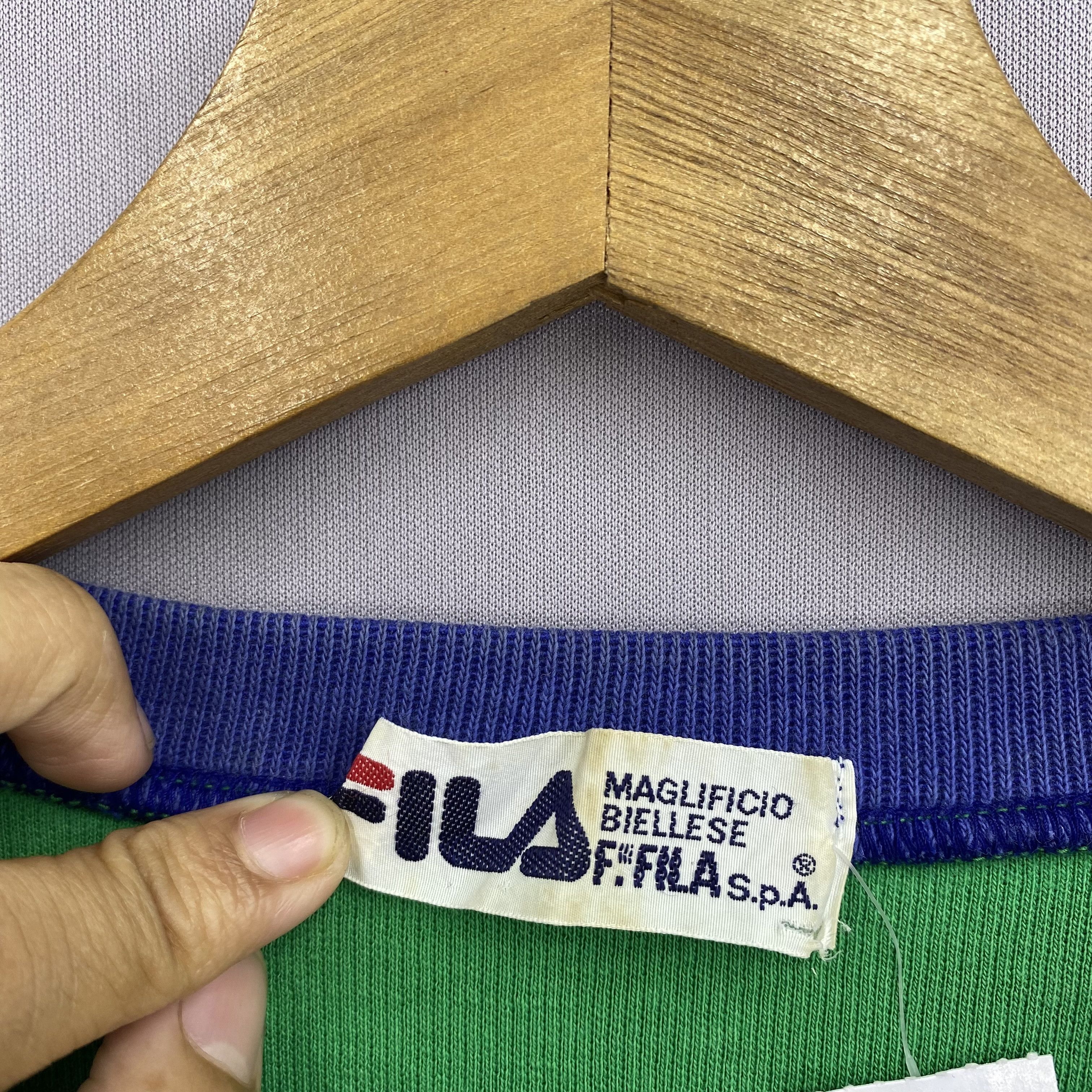Fila Vintage Fila Bjorn Knitwear Sweater 80s Sweatshirt Jumper Size US XS / EU 42 / 0 - 4 Thumbnail