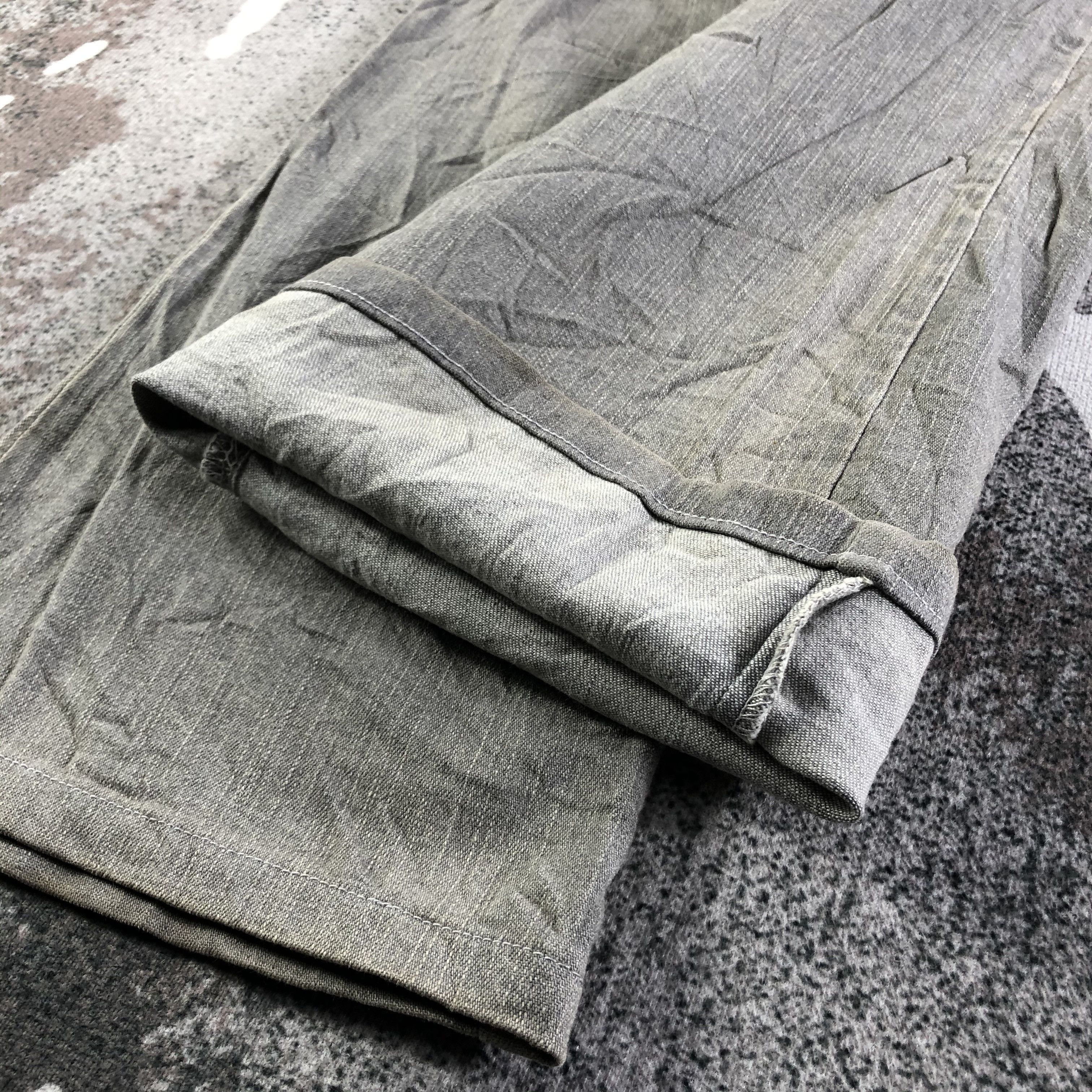 Aigner Aigner Flare Jeans Faded Gray Denim KJ3086 Size US 29 - 5 Thumbnail