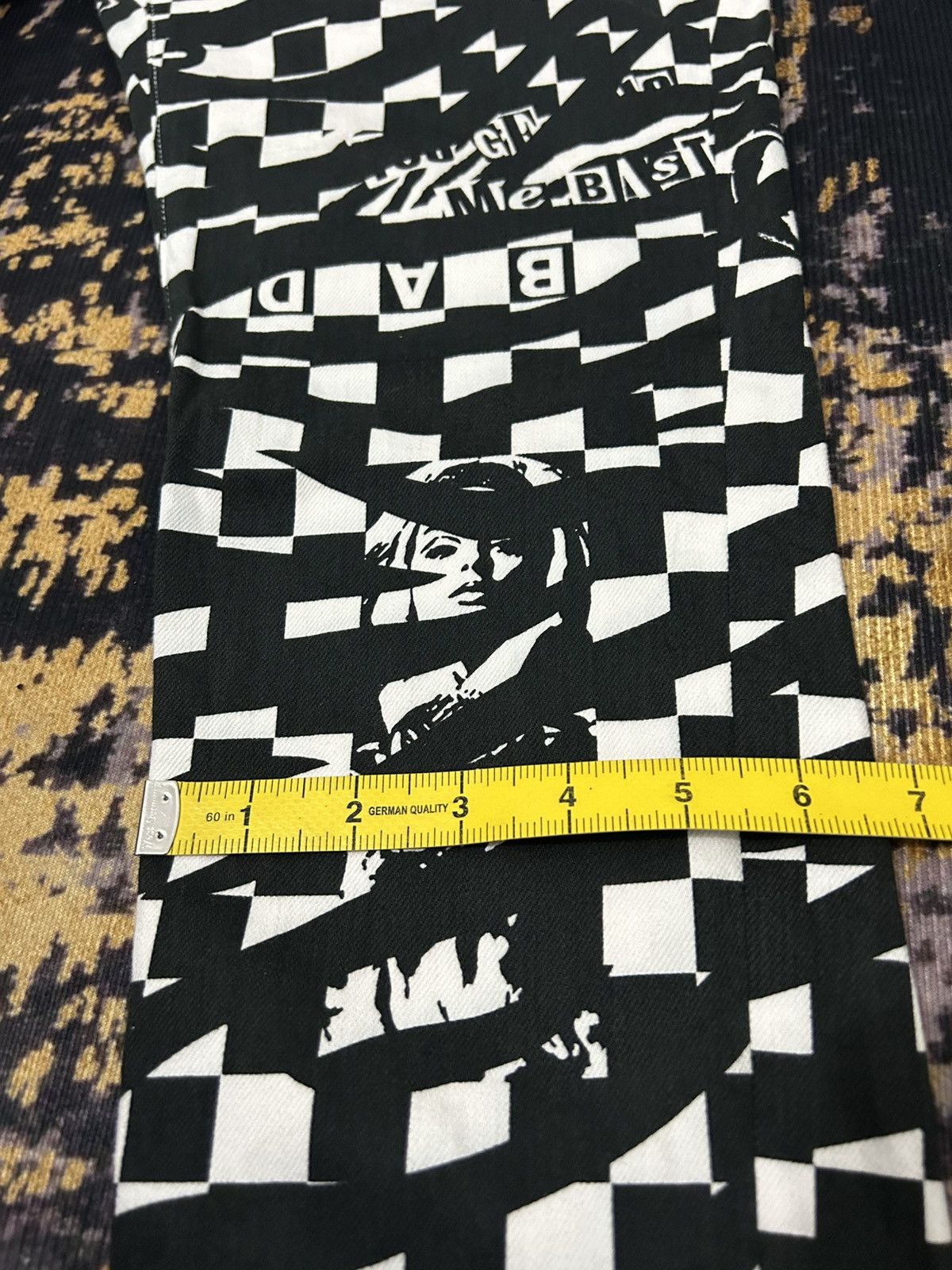 Hysteric Glamour Hysteric Glamour Me Bastard Checker Pants Size US 29 - 17 Thumbnail