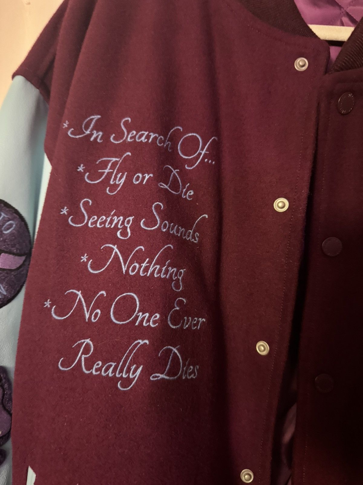 Pleasures Pleasures N.E.R.D. Varsity Jacket XXL Size US XXL / EU 58 / 5 - 4 Thumbnail