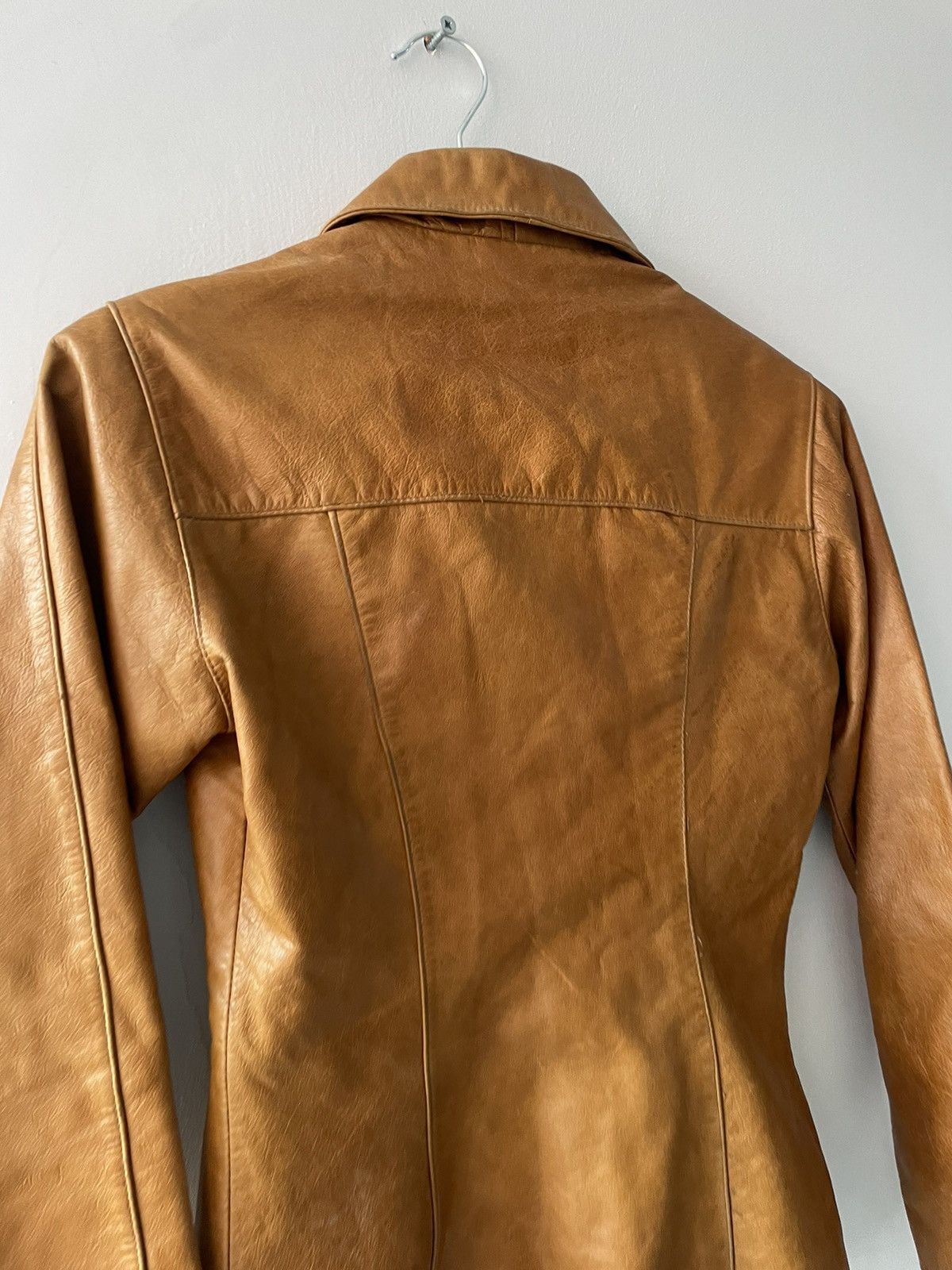 Vintage y2k leather jacket Size XS / US 0-2 / IT 36-38 - 16 Thumbnail