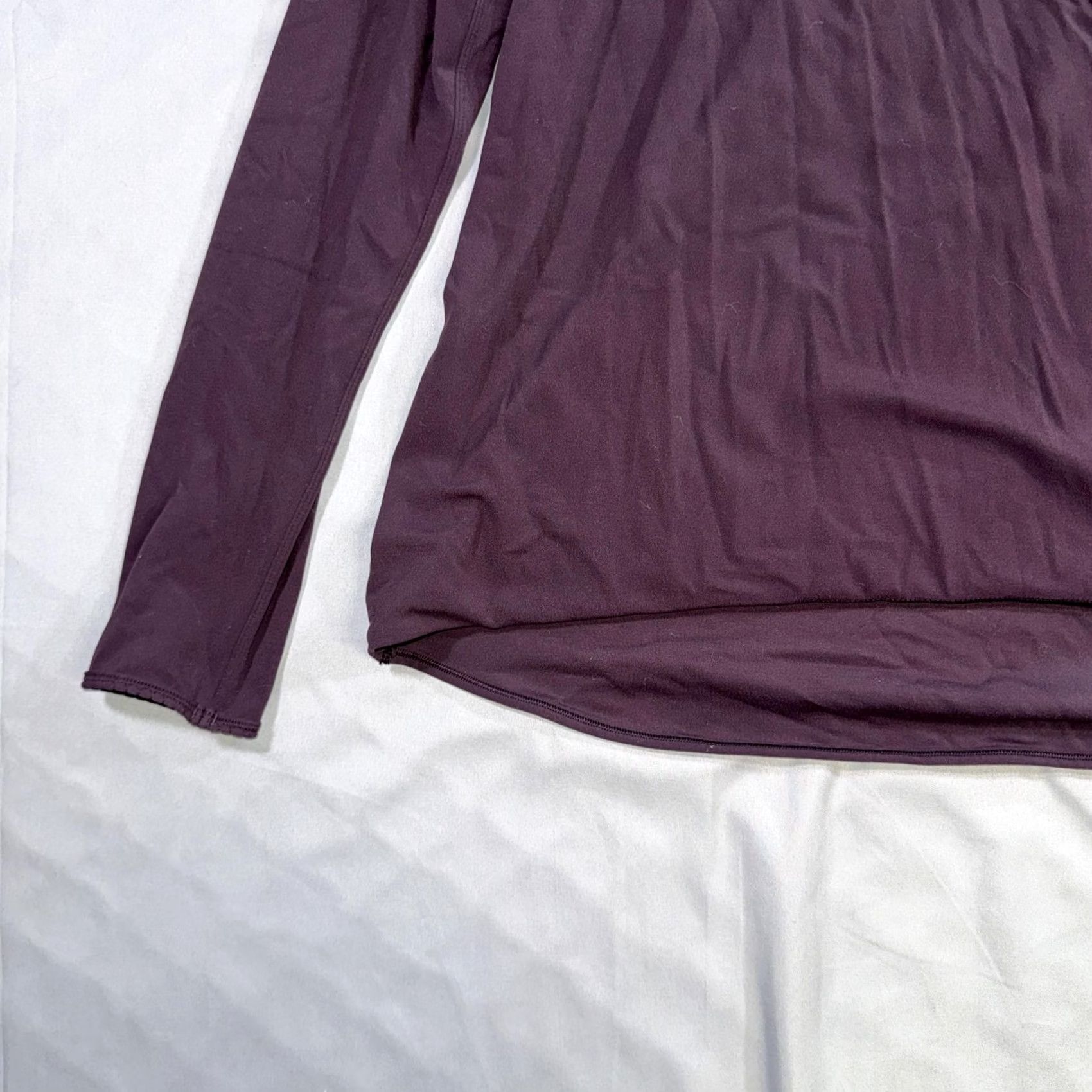 Lululemon Lululemon Shirt Womens Medium Purple Wrap Front Long Sleeve V-Neck Yoga Top Size M / US 6-8 / IT 42-44 - 6 Thumbnail