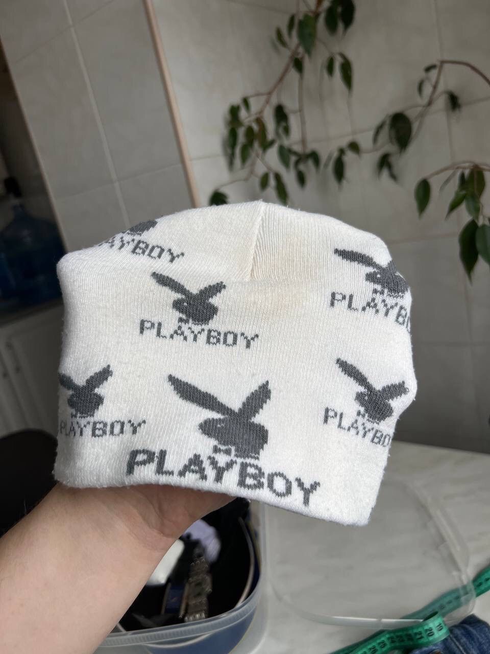 Other × Playboy Playboy Vintage Monogram Hat Beanie Bunny Size ONE SIZE - 6 Thumbnail