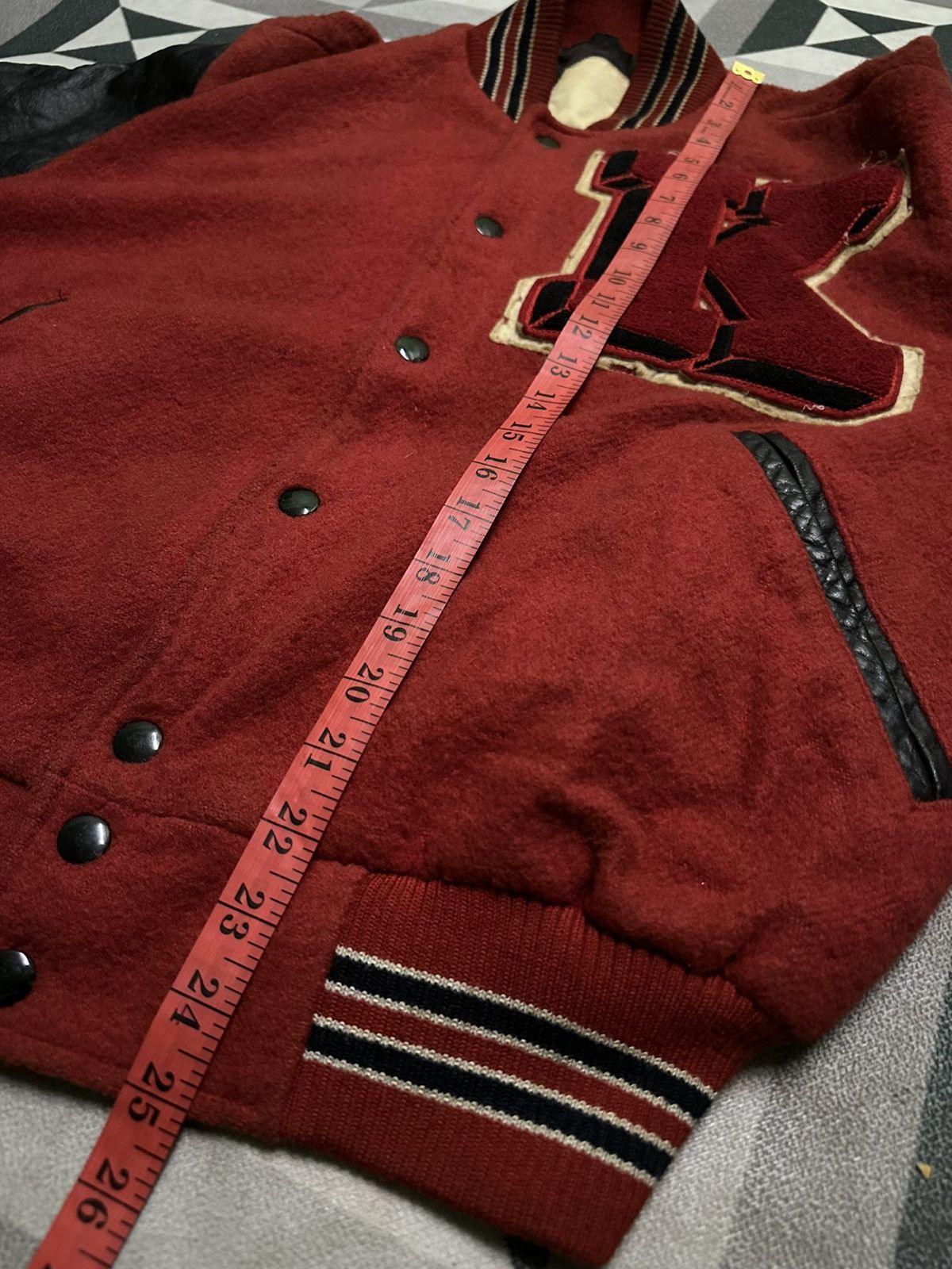 Vintage Vintage 70s Kansas city baseball varsity jacket Size US M / EU 48-50 / 2 - 10 Thumbnail