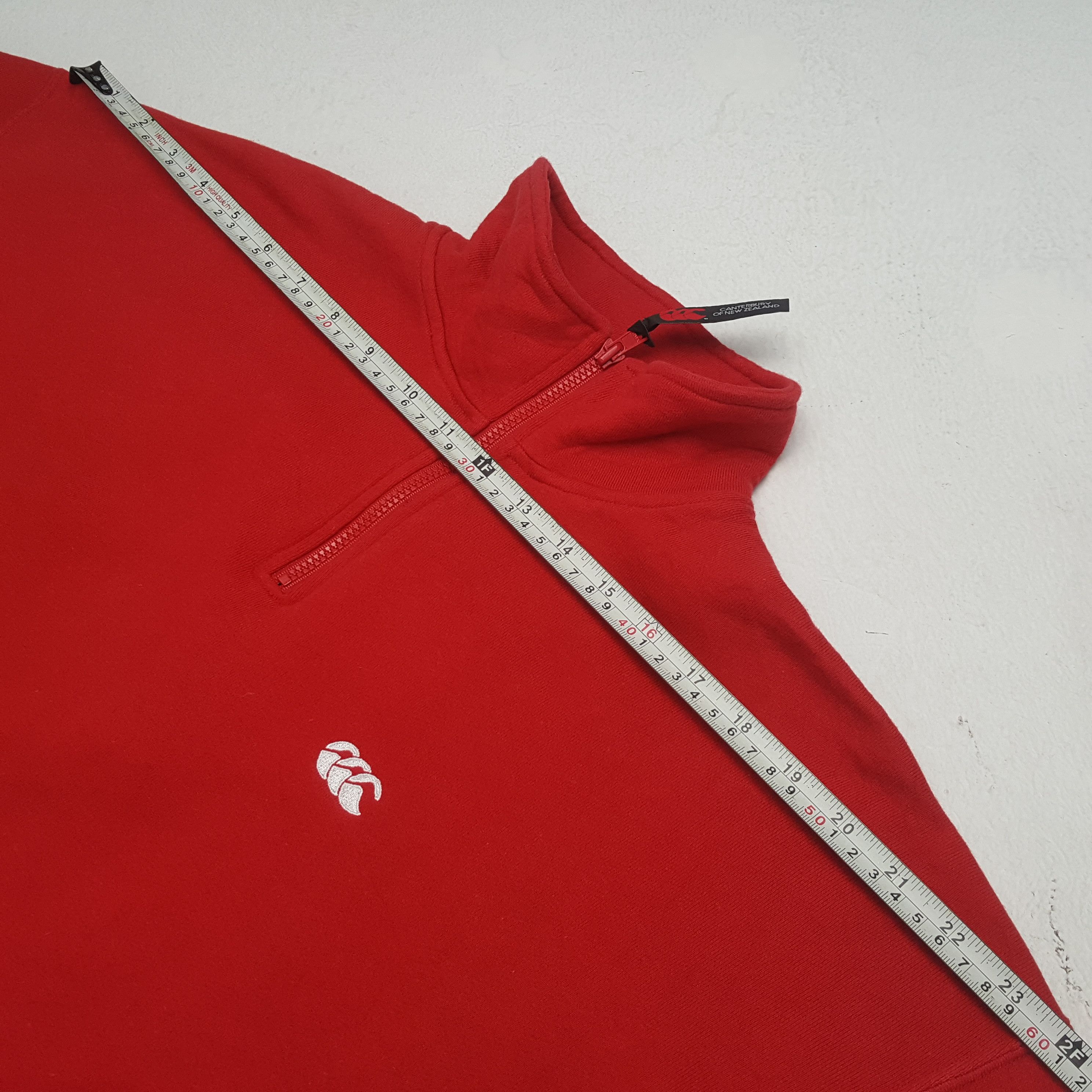 Canterbury of New Zealand × Vintage Canterbury Of New Zealand Half Zipper Sweatshirt Size US M / EU 48-50 / 2 - 11 Thumbnail
