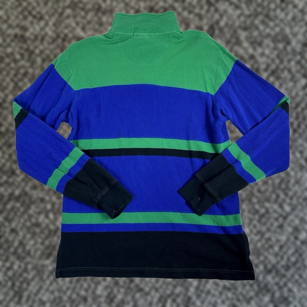 Vintage VINTAGE Polo Sport Sweatshirt 1/4 Zip Pullover Mens M Blue USA Size US M / EU 48-50 / 2 - 1 Thumbnail