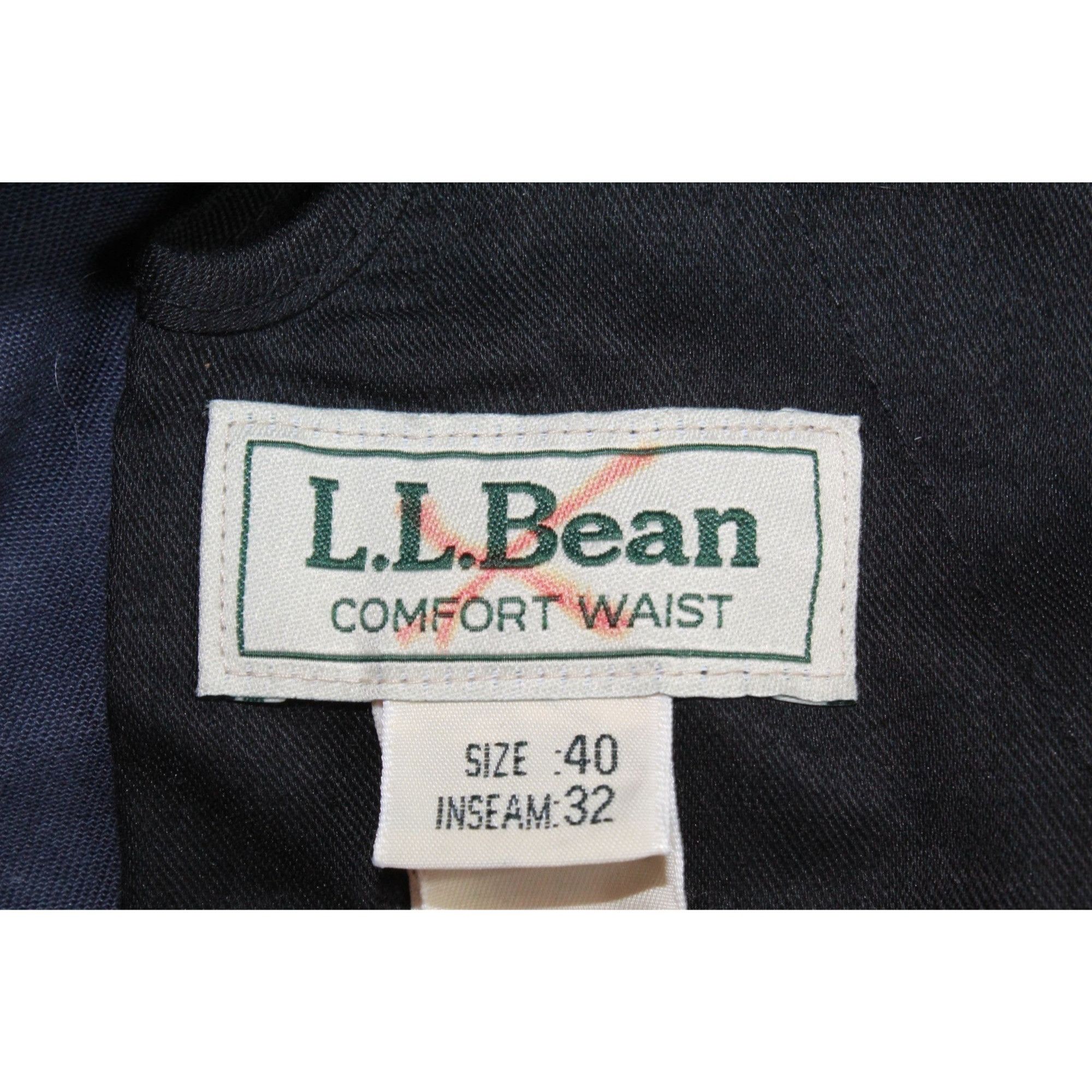 L.L. Bean LL Bean Men's Wrinkle Free Double L Chinos Natural Fit Size US 40 / EU 56 - 6 Thumbnail
