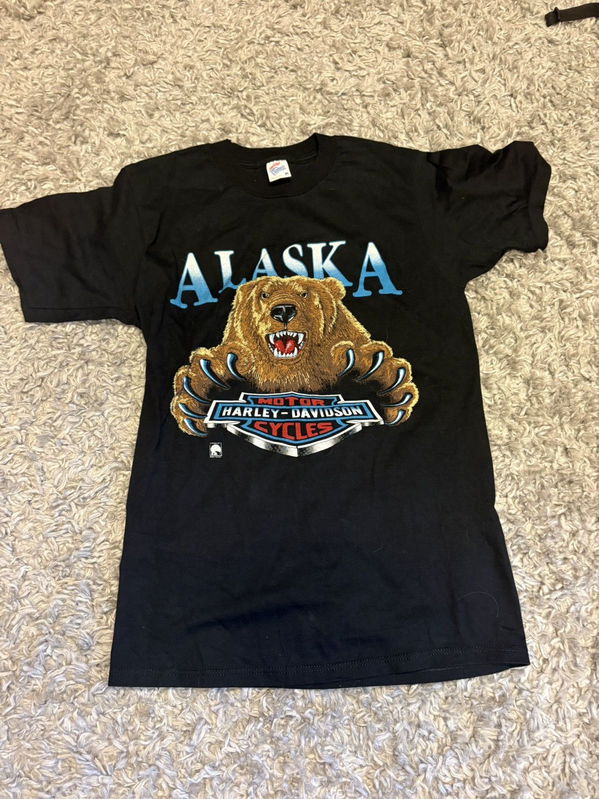 Harley Davidson Vintage single stitch harley davidson alaska bear shirt Size US M / EU 48-50 / 2 - 1 Thumbnail