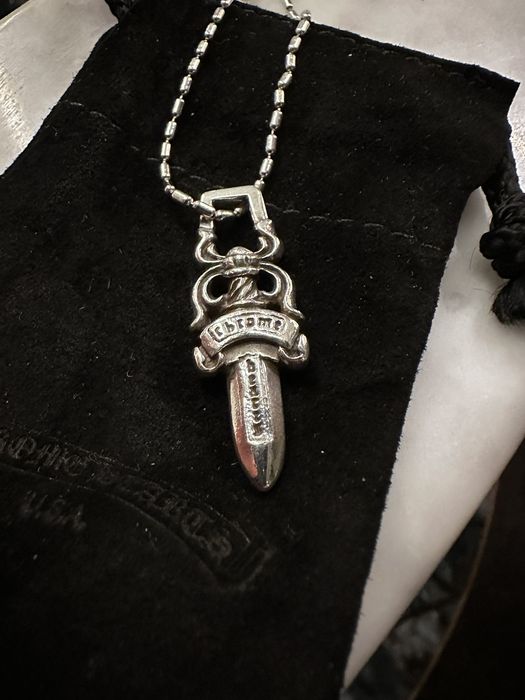 Chrome Hearts Dagger Heart Pendant .925