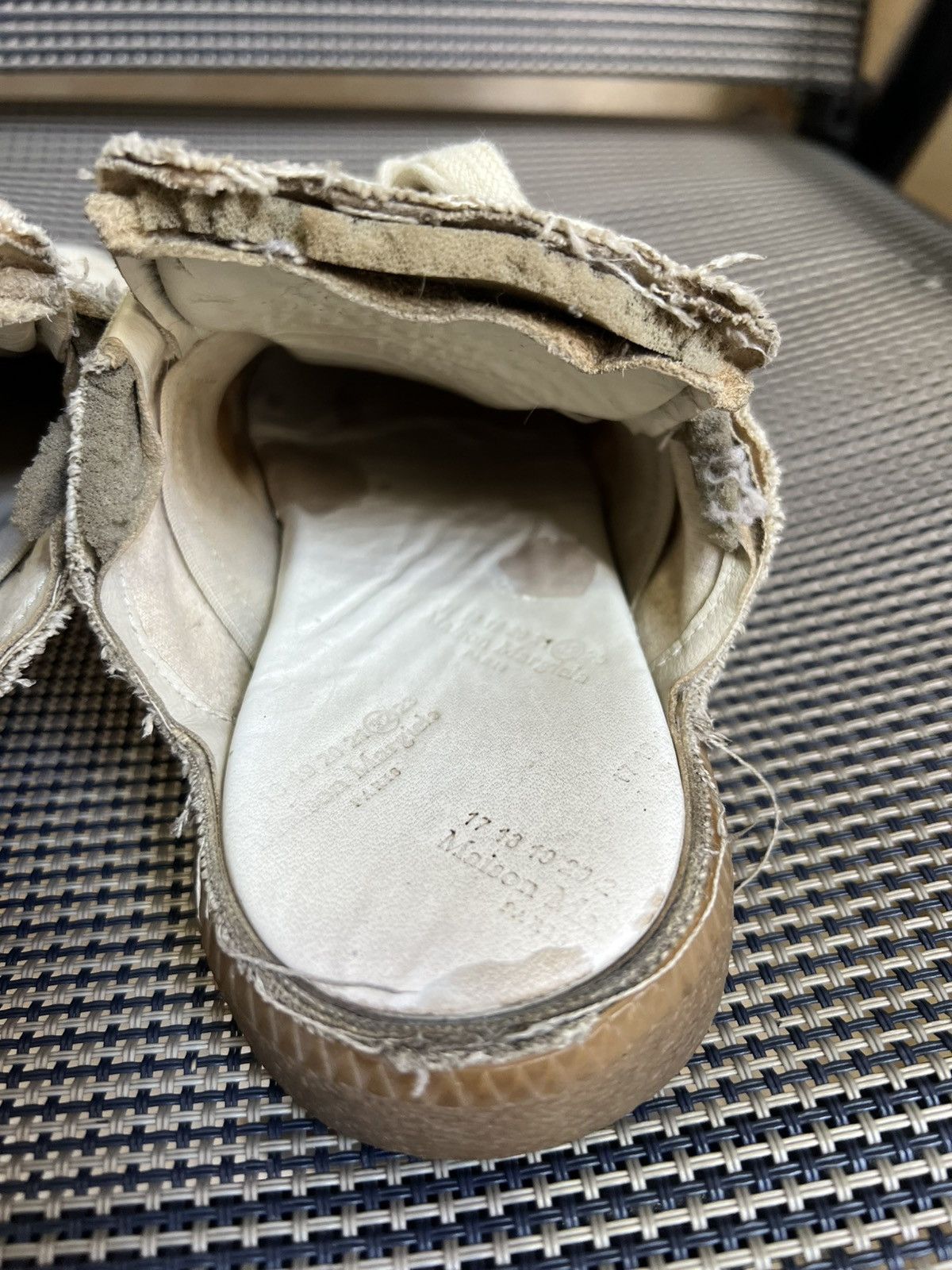 Maison Margiela Maison Margiela Distressed Canvas Mules Size US 5 / IT 35 - 7 Thumbnail