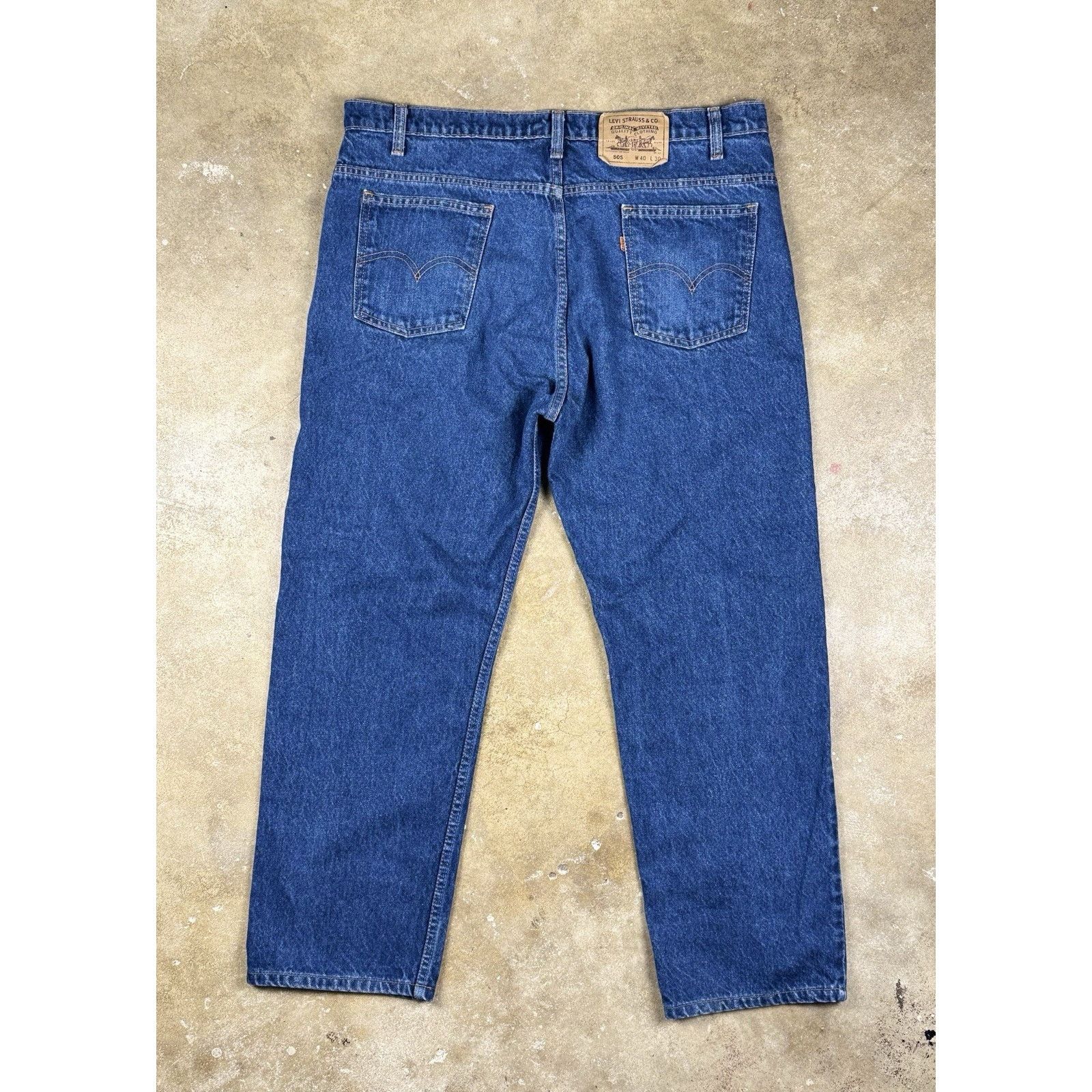 Levi's VTG Levi’s 505 Jeans Men’s 38x27.25 Straight Leg Med Wash Size US 38 / EU 54 - 1 Thumbnail