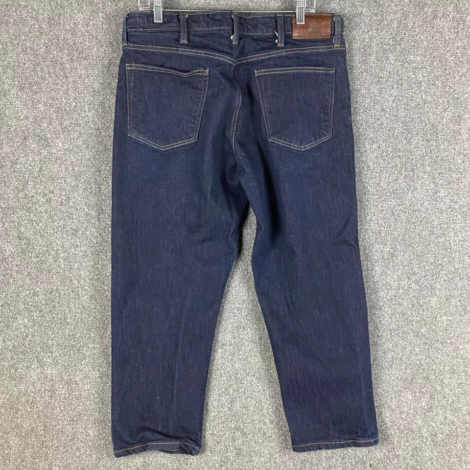 Lands' End Lands' End Square Rigger Jeans Men's 38x27 Denim Stretch Size US 38 / EU 54 - 6 Thumbnail