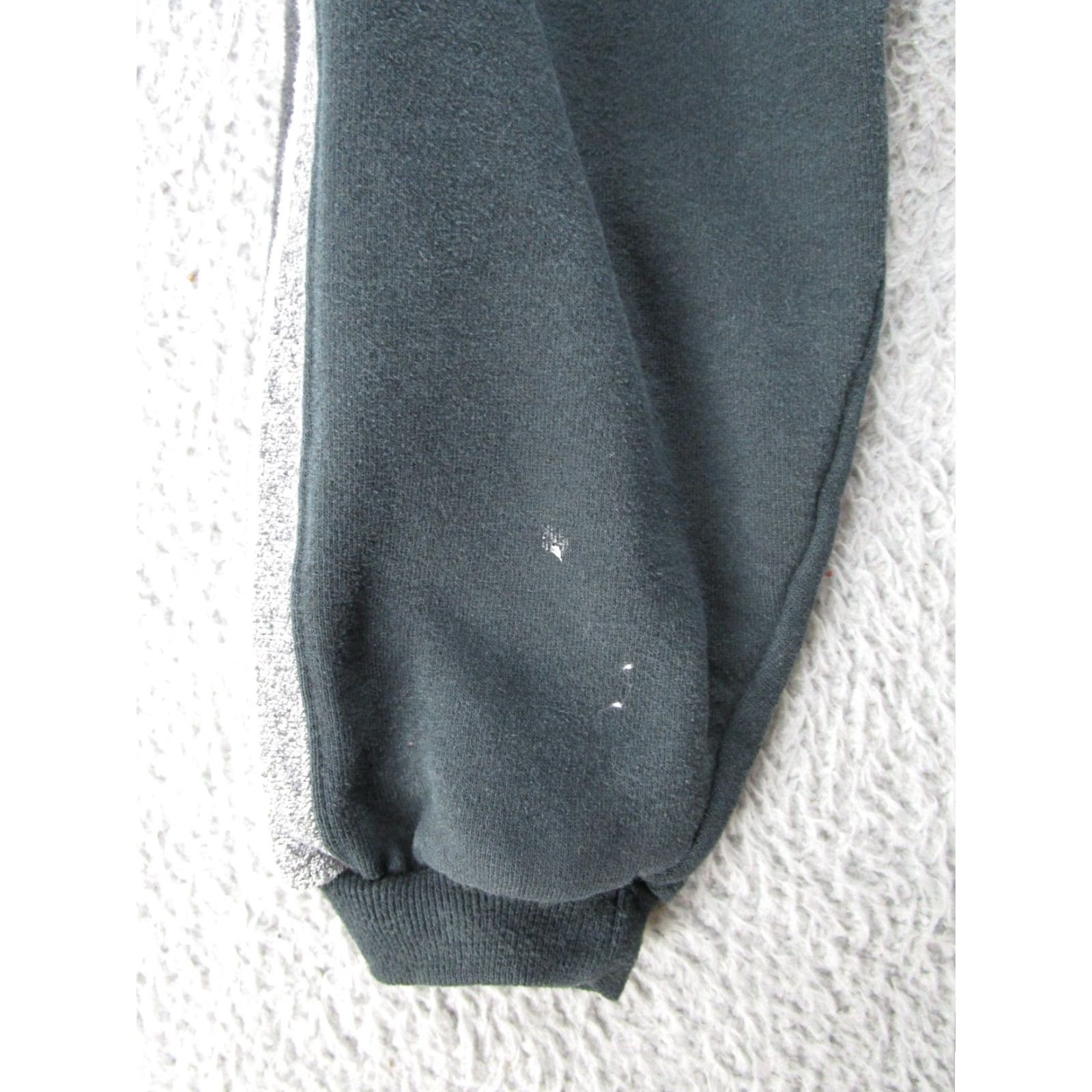 Russell Athletic VINTAGE Russell Athletic Sweatshirt Raglan Striped Sleeve 90s Size L Black Women Pullover Crew Neck Activewear Made USA Size L / US 10 / IT 46 - 4 Thumbnail