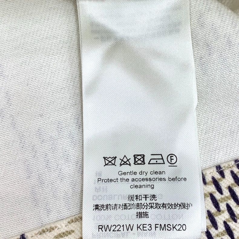 Louis Vuitton Louis Vuitton 22 Color Block Checker Cotton Casual Denim S Size 33" - 8 Thumbnail