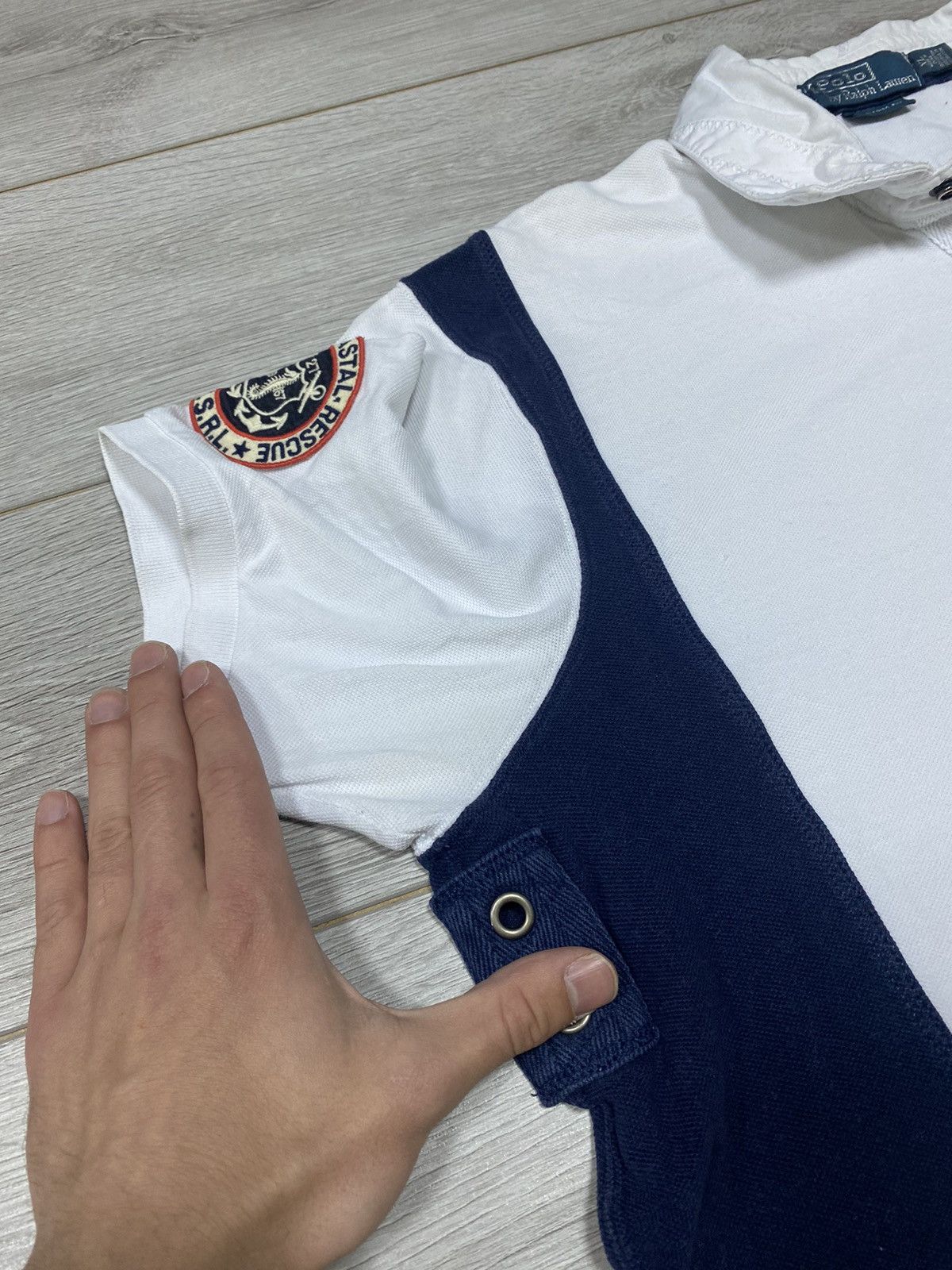 Polo Ralph Lauren Polo Ralph Rescue 🛟 Patrol USRL vintage embro logo shirt Size US XL / EU 56 / 4 - 7 Thumbnail