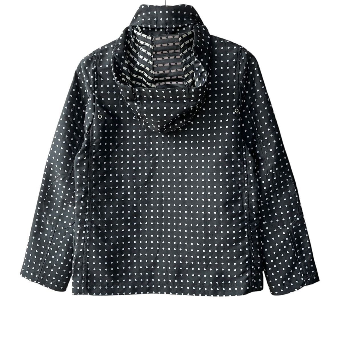 Vintage Sartoria Del Giaccone Italy Polkadots WMN Windbreaker Jacket Size M / US 6-8 / IT 42-44 - 2 Thumbnail