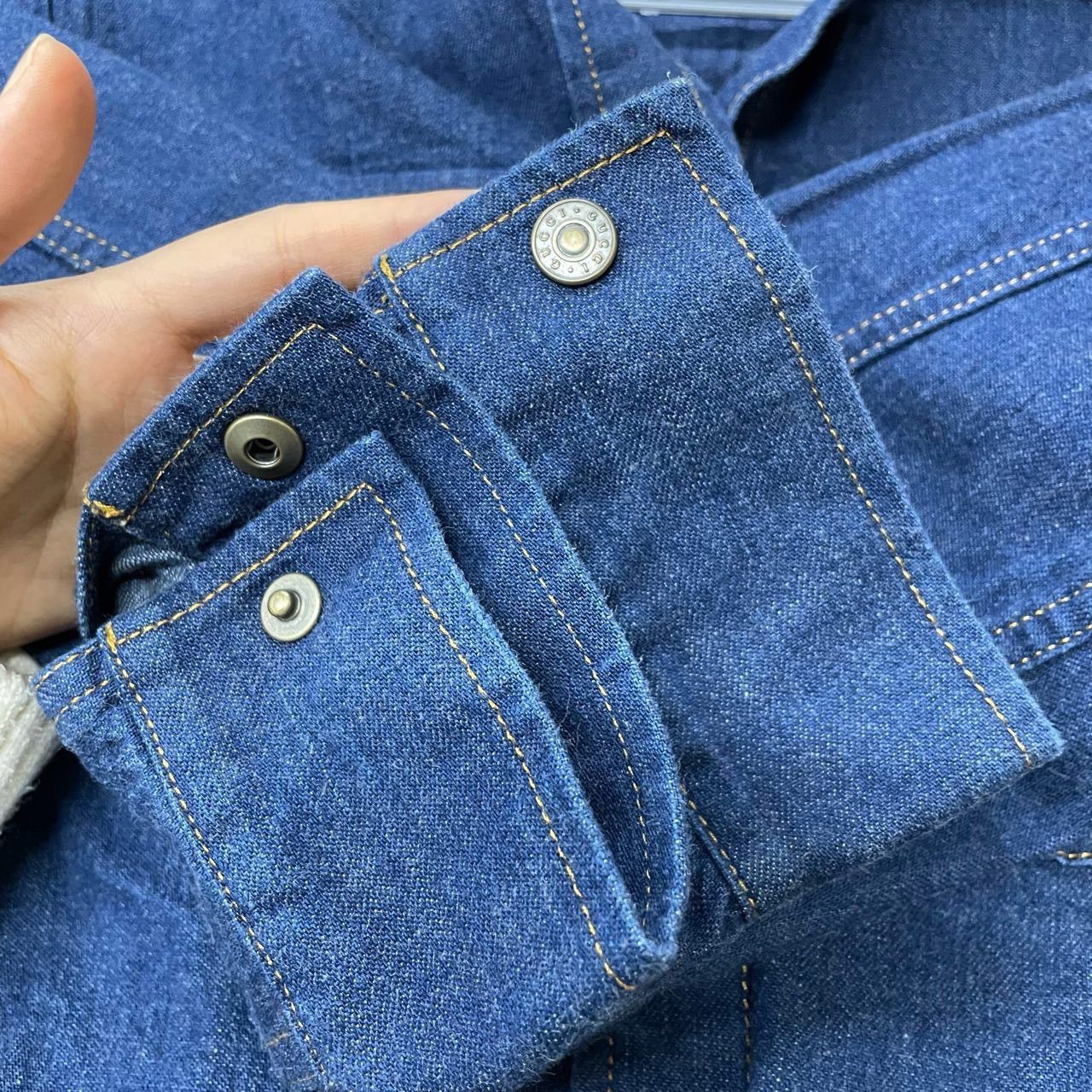 Gucci Gucci Size 38 Denim vintage logo shirt 2501-Nextarrow Size US XXS / EU 40 - 4 Thumbnail